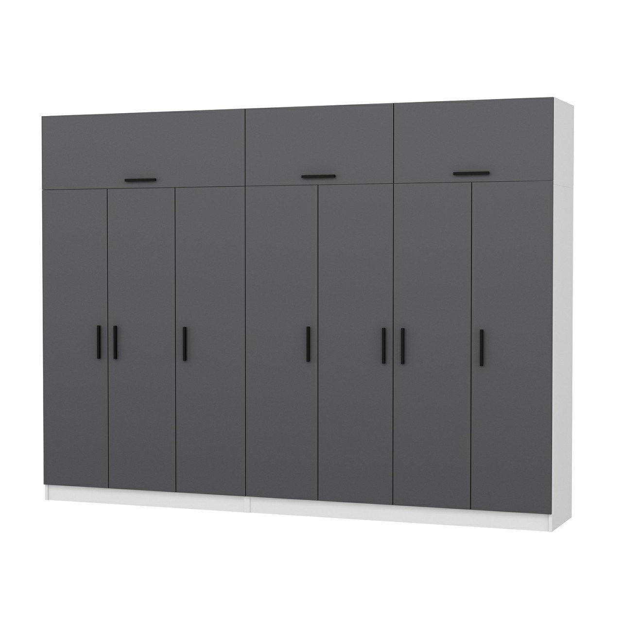 Guarda-roupa-Kale-Antracite
Branco