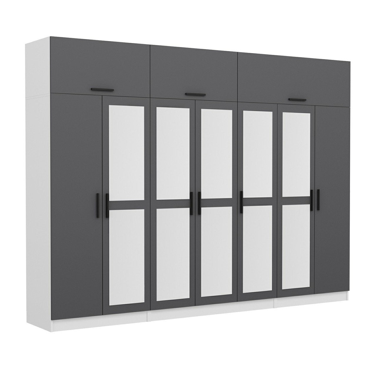 Guarda-roupa-Kale-Antracite
Branco