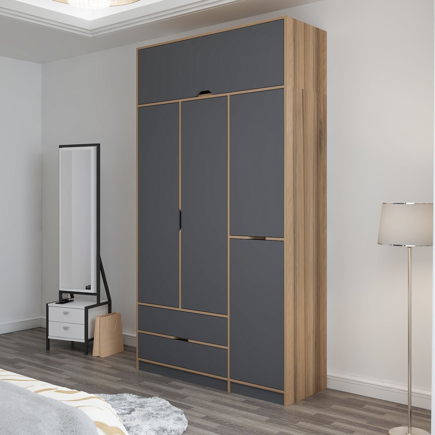 Guarda-roupa-Elina-Antracite
Dore