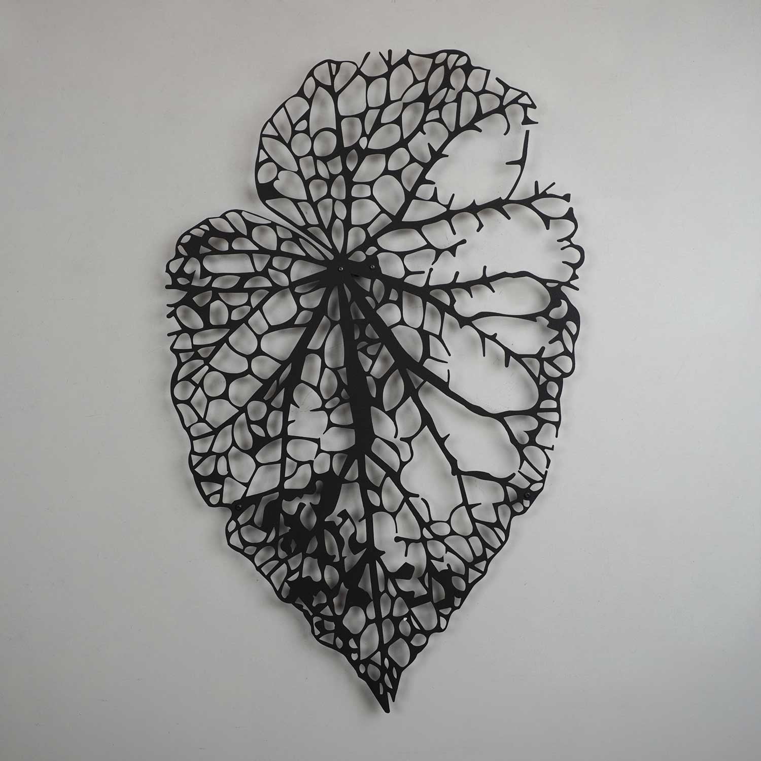 Autumn – Acessório Decorativo de Parede em Aço (1,5 mm) Preto, 45 x 70 cm