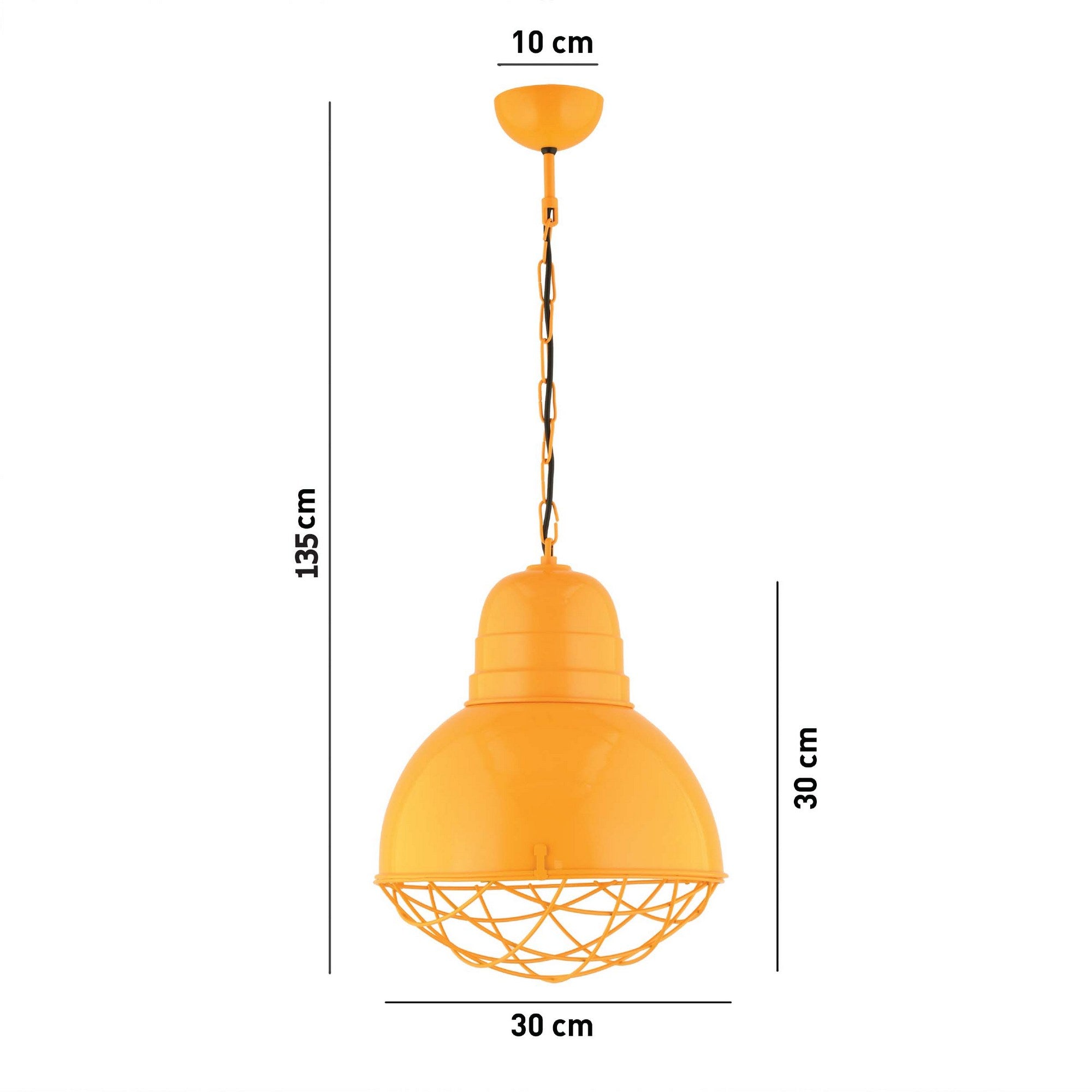 Candeeiro de Teto  - RT - 24 - Amarelo