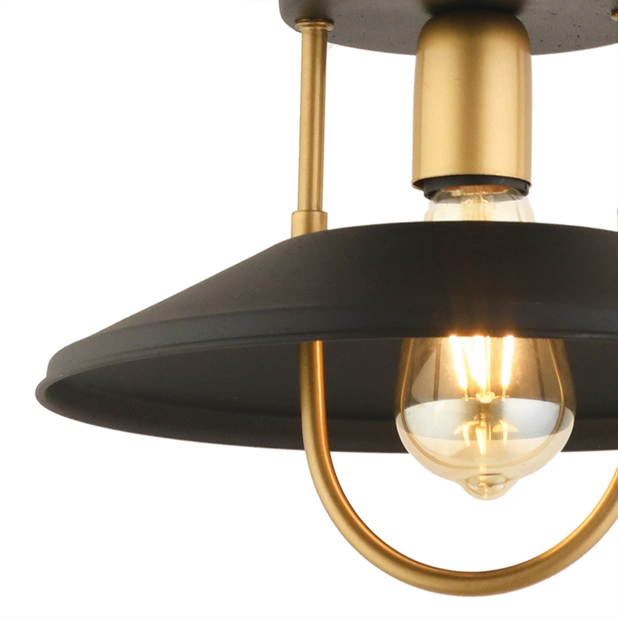 Candeeiro de Teto  - RT - 40 - Preto