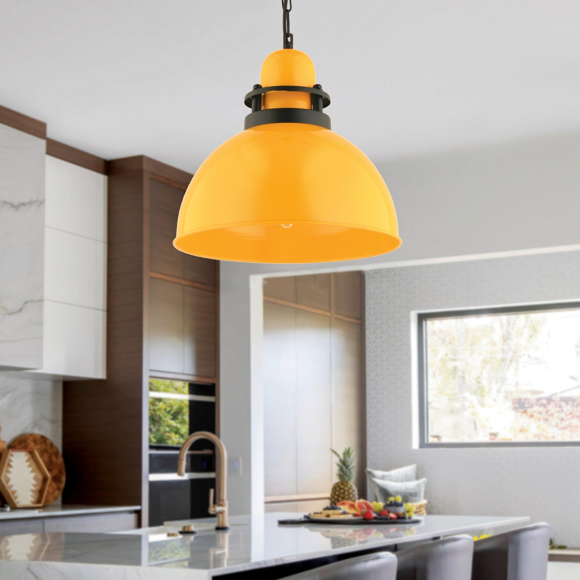 Candeeiro de Teto  - RT - 46 - Amarelo