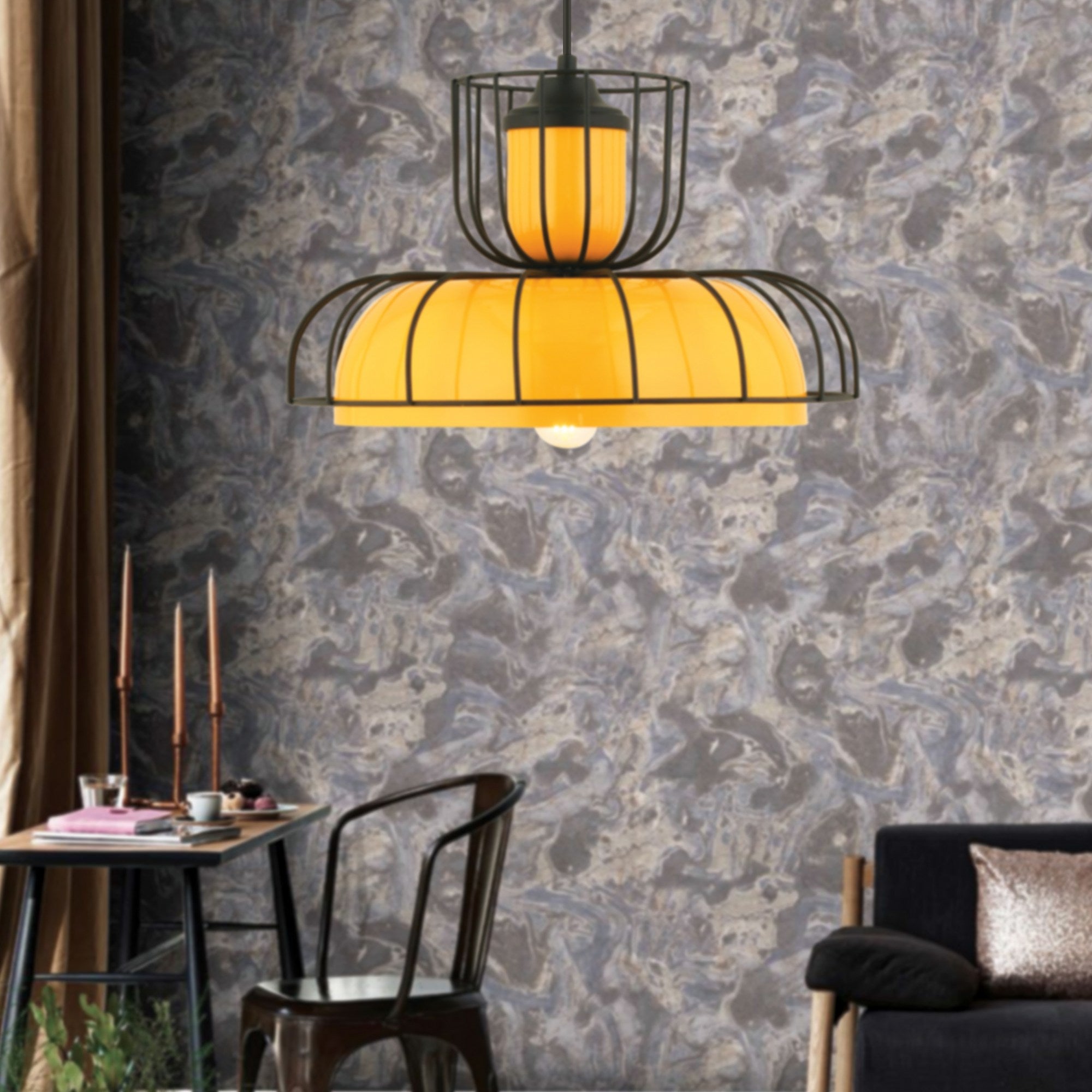 Candeeiro de Teto  - YM - 9 - Branco