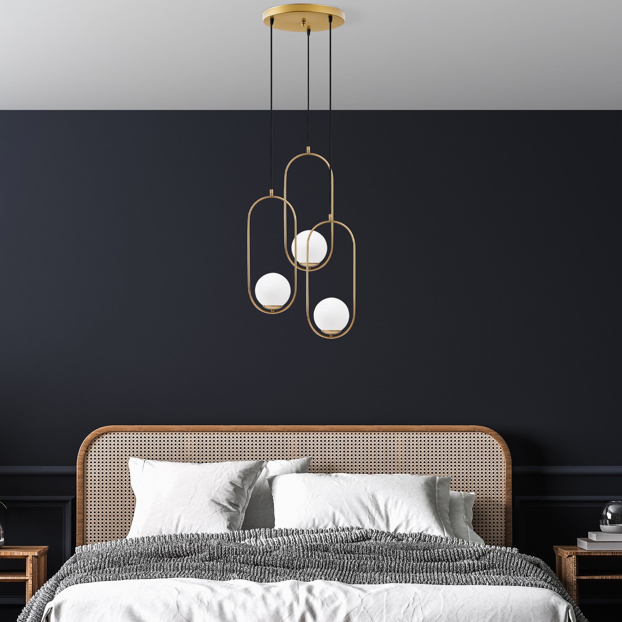 Candeeiro de Teto  - Mudonı - Ouro