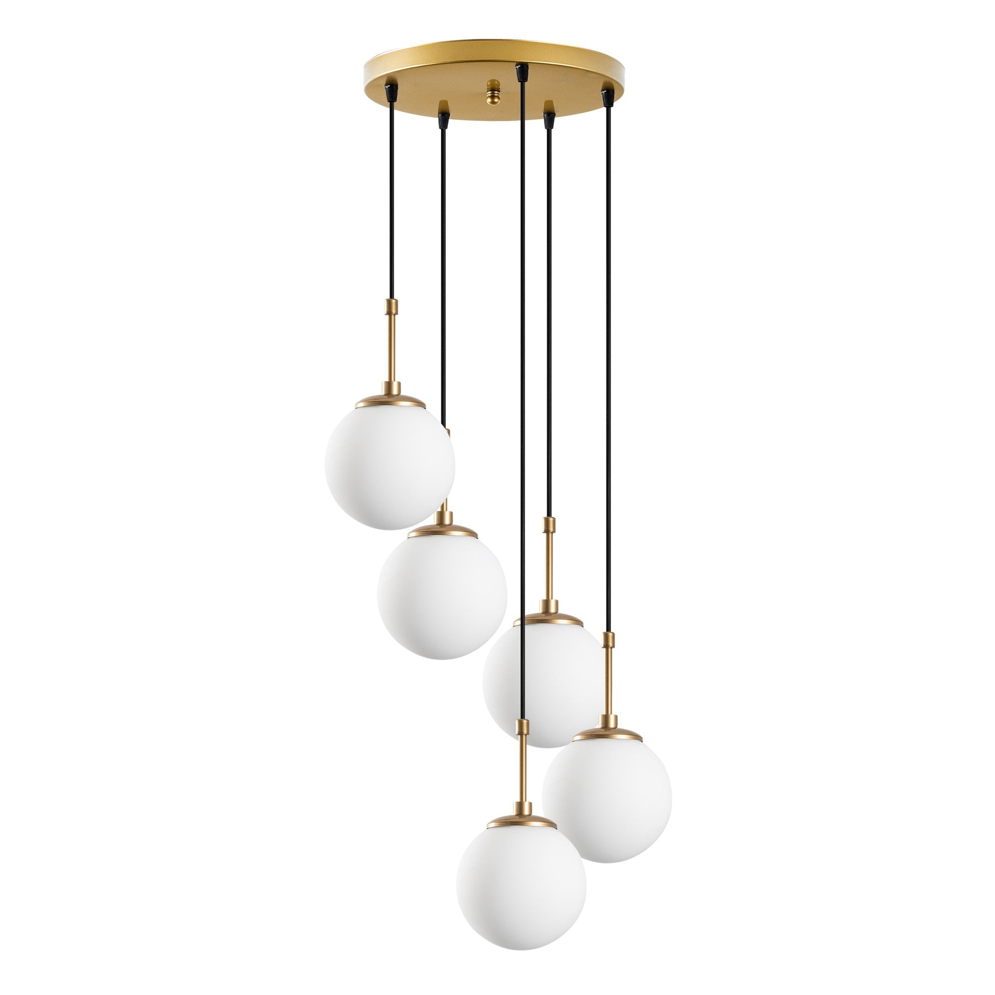 Candeeiro de Teto  - Orbıtal - Ouro