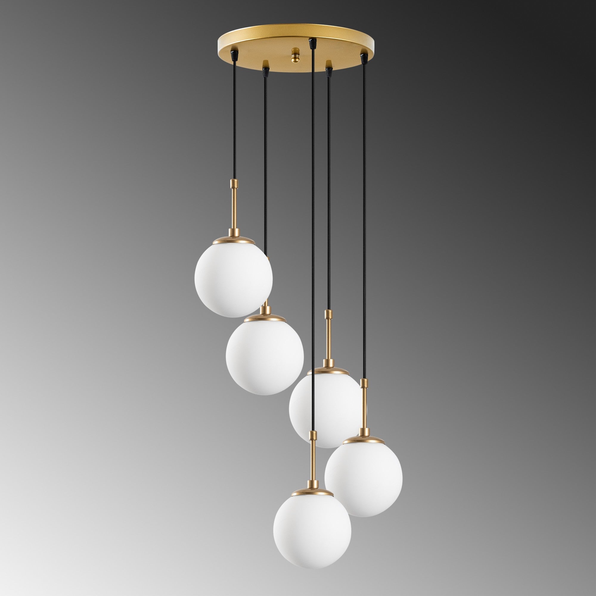 Candeeiro de Teto  - Orbıtal - Ouro
