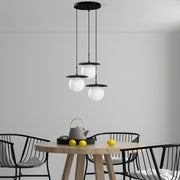 Candeeiro de Teto -Anemon-Preto