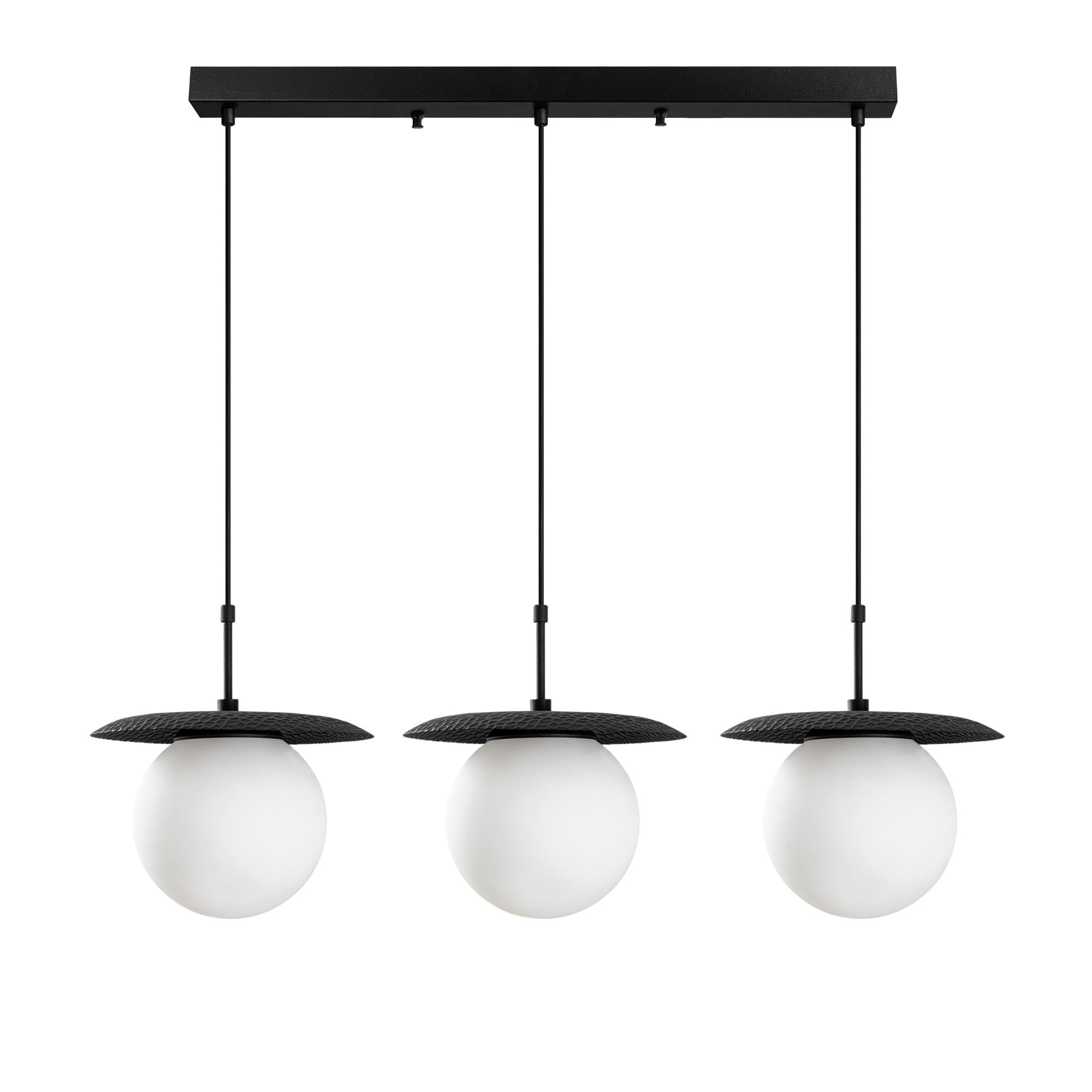 Candeeiro de Teto -Anemon-Preto