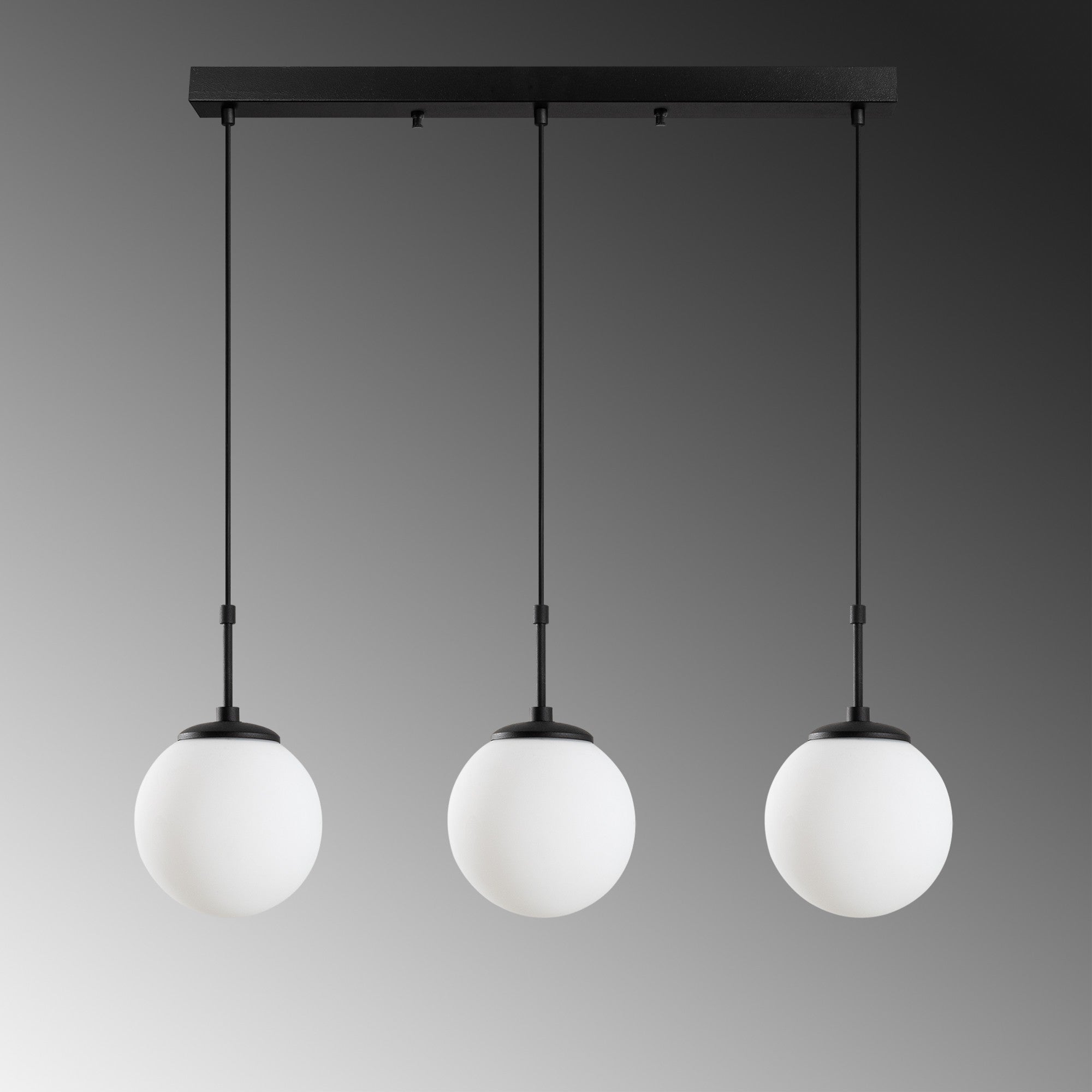 Candeeiro de Teto  - Orbıtal - Preto