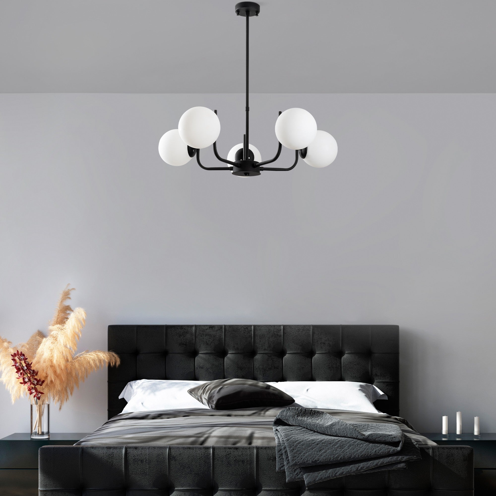 Candeeiro de Teto -Antler-Preto