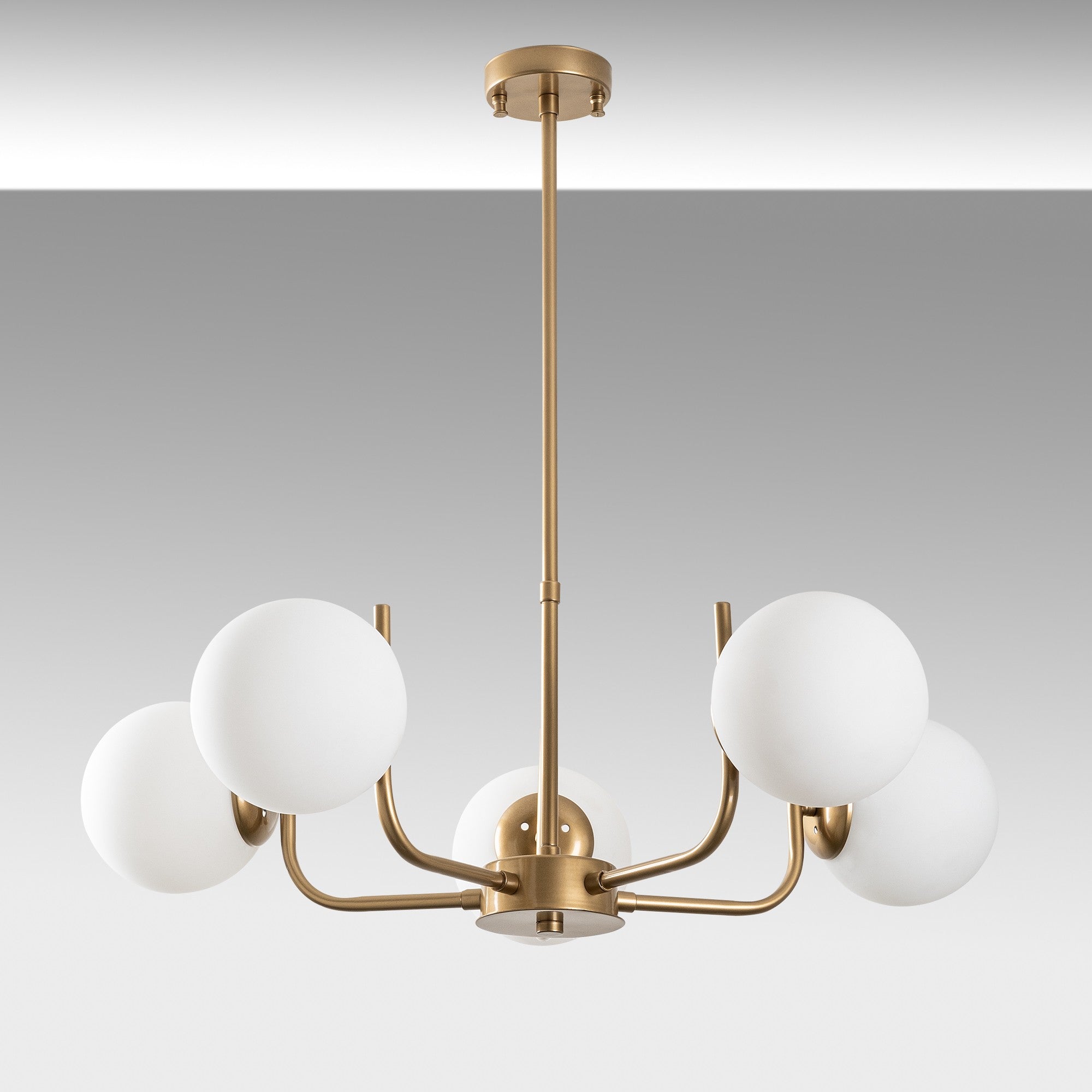 Candeeiro de Teto -Antler-Ouro