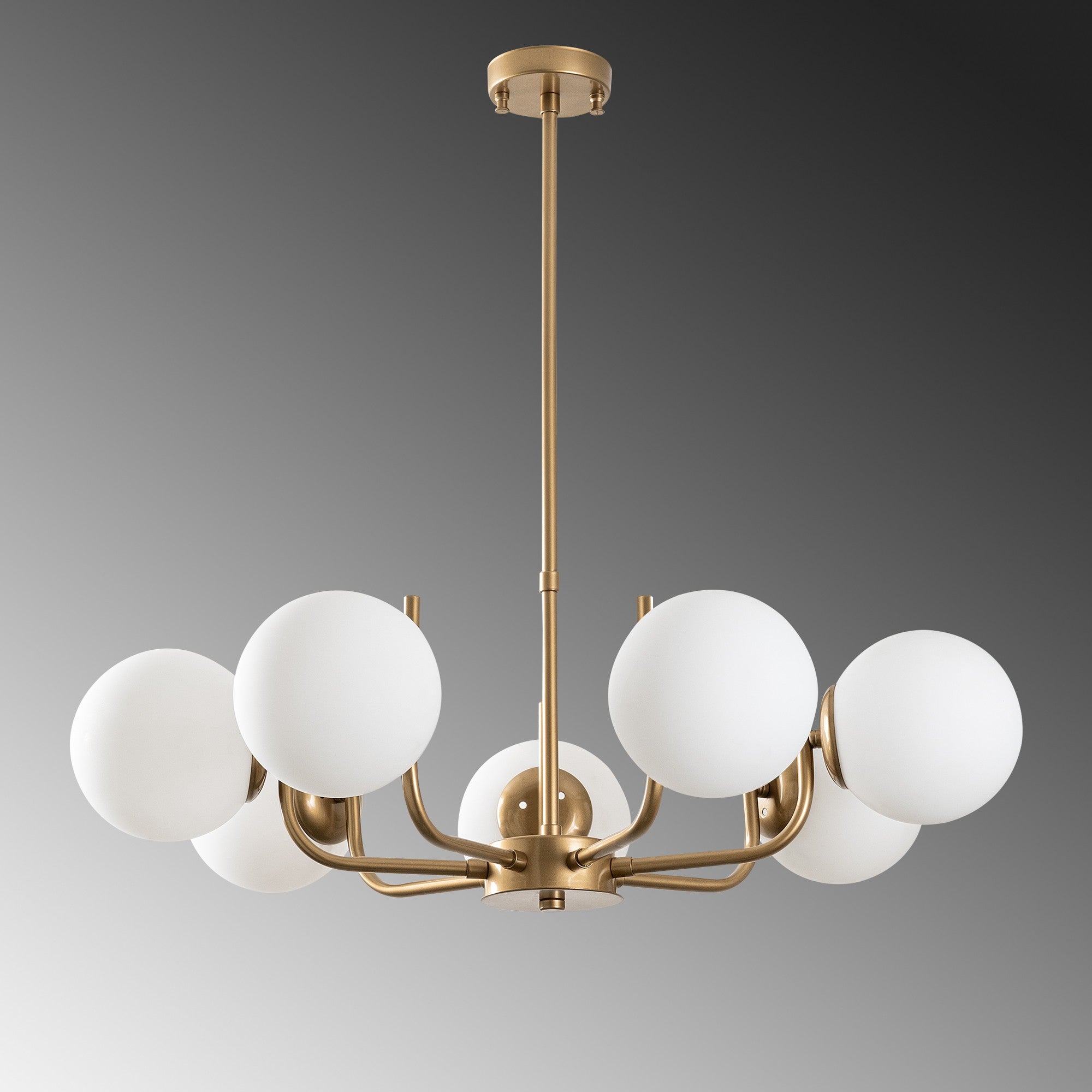 Candeeiro de Teto -Antler-Ouro