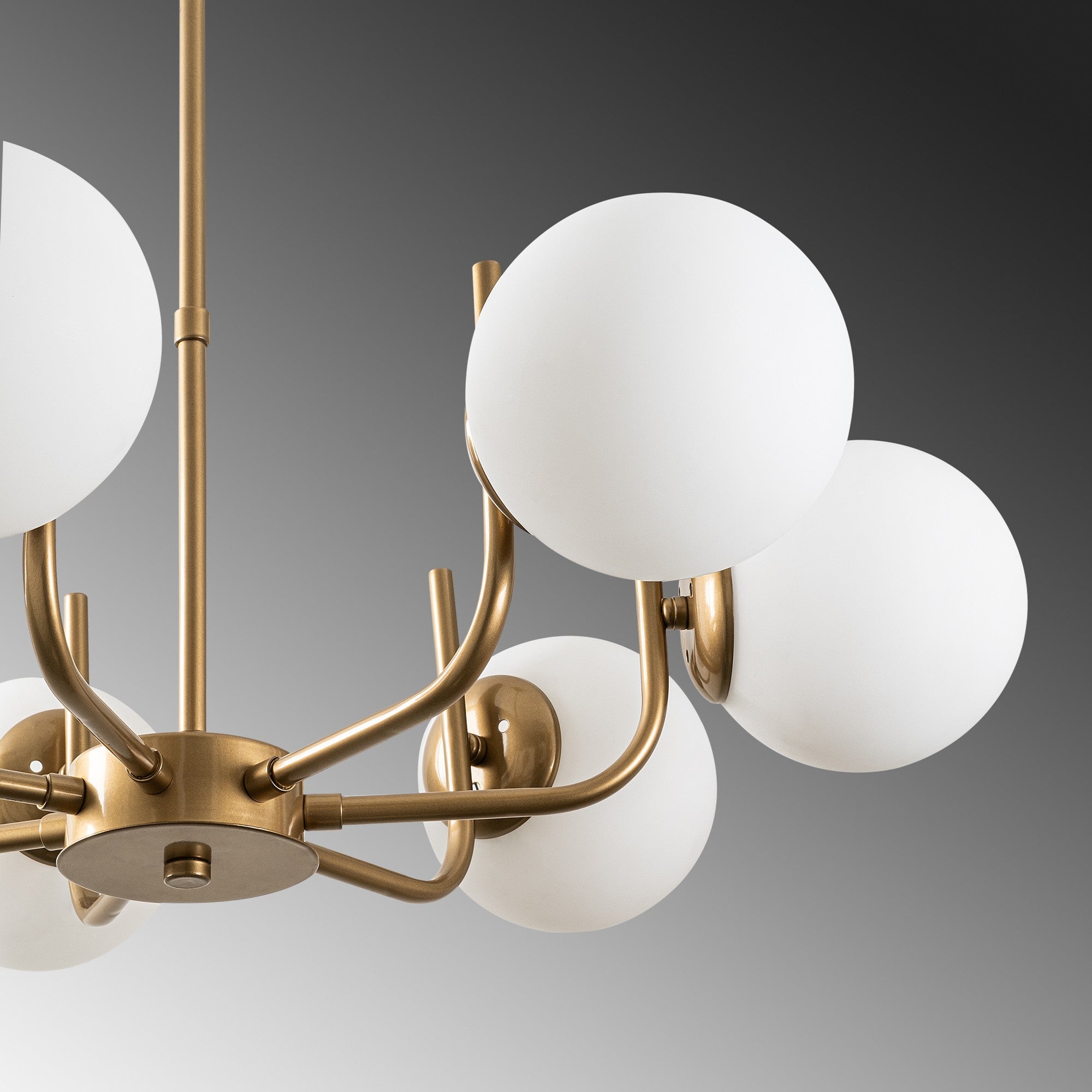 Candeeiro de Teto -Antler-Ouro
