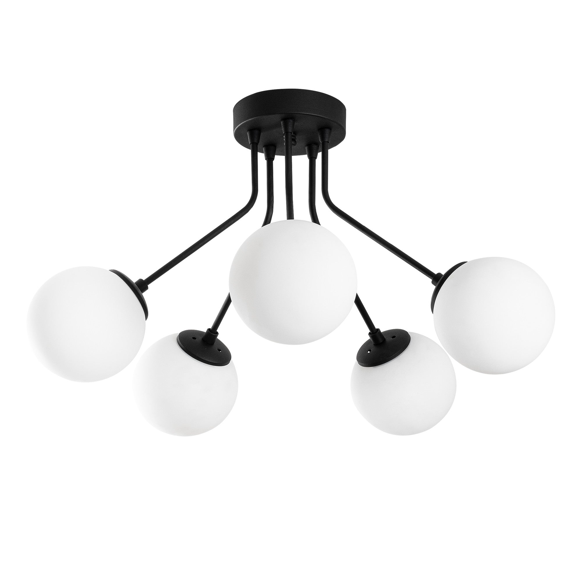 Candeeiro de Teto  - Orıon - Preto