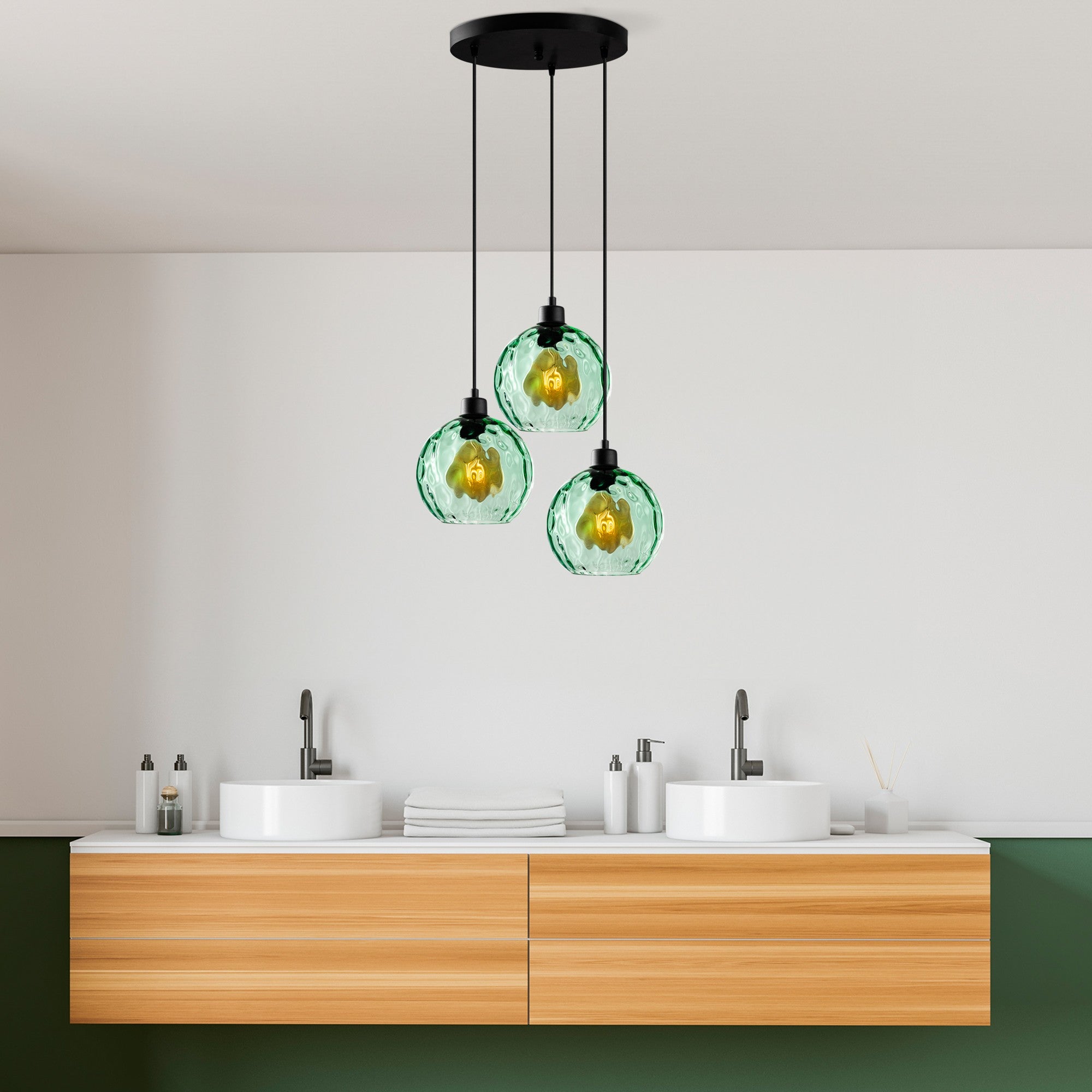 Candeeiro de Teto  - Benek - Verde
