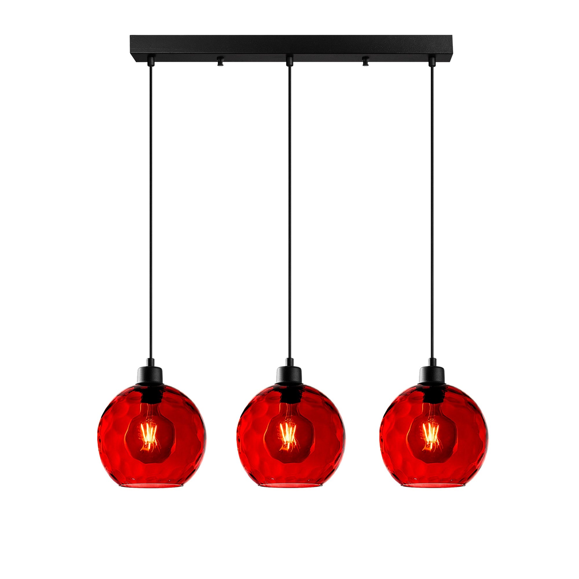 Candeeiro de Teto  - Benek - Vermelho