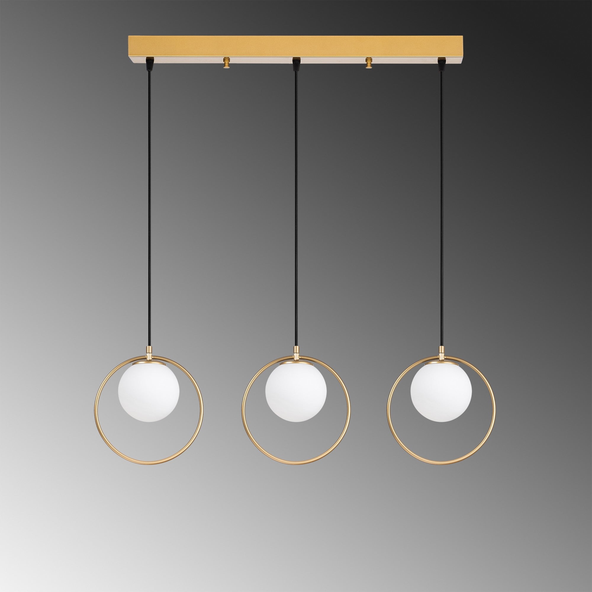 Candeeiro de Teto  - Dolunay - Ouro