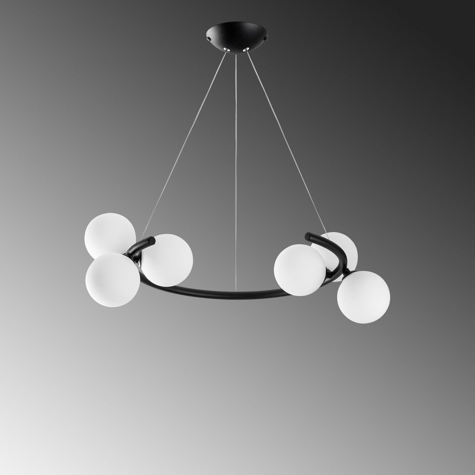 Candeeiro de Teto  - Luminar - Preto