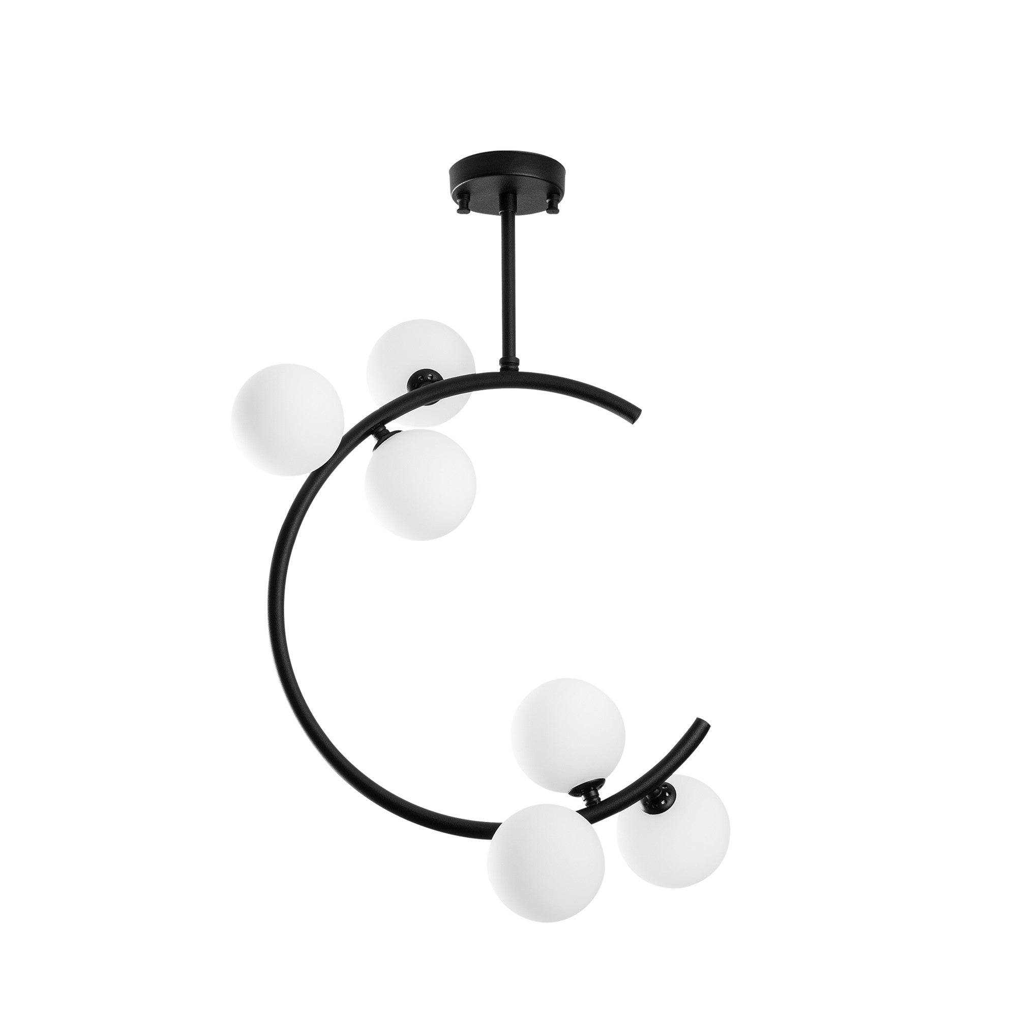 Candeeiro de Teto  - Luminar - Preto