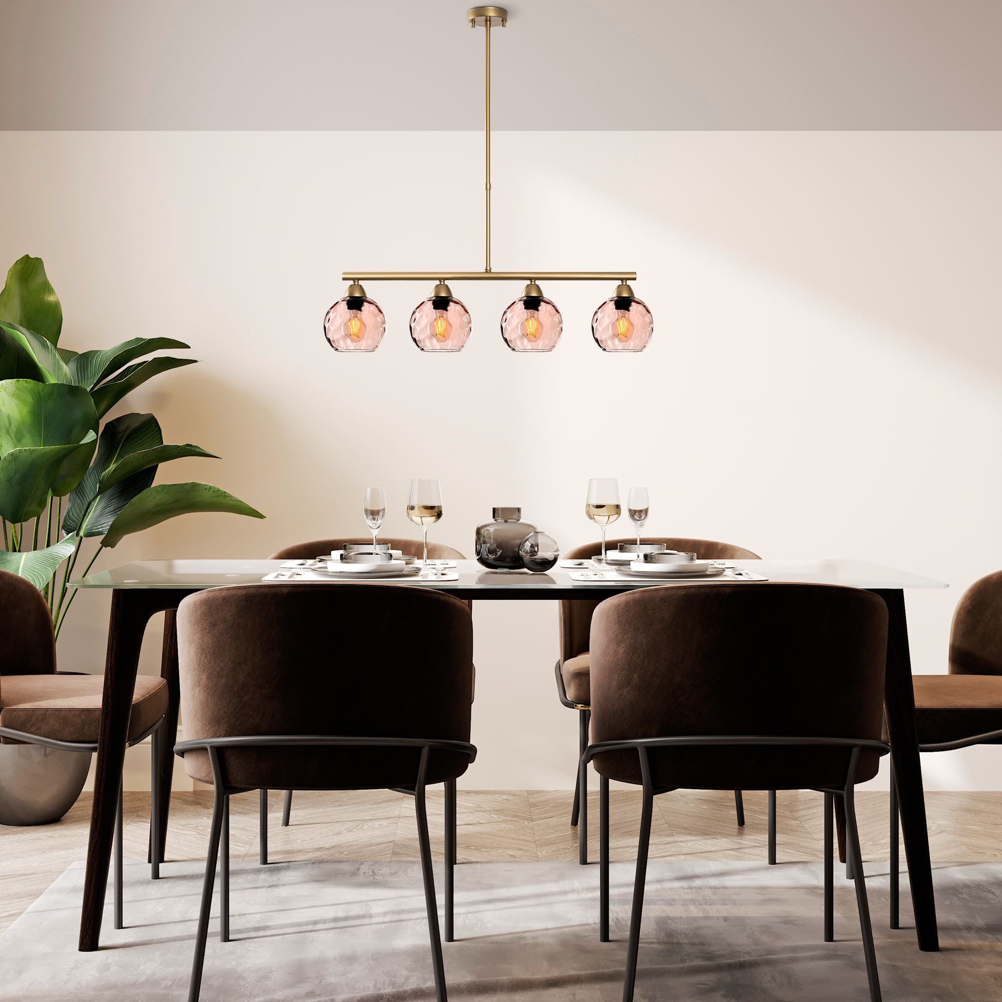 Candeeiro de Teto  - Benek - Rosa
Ouro