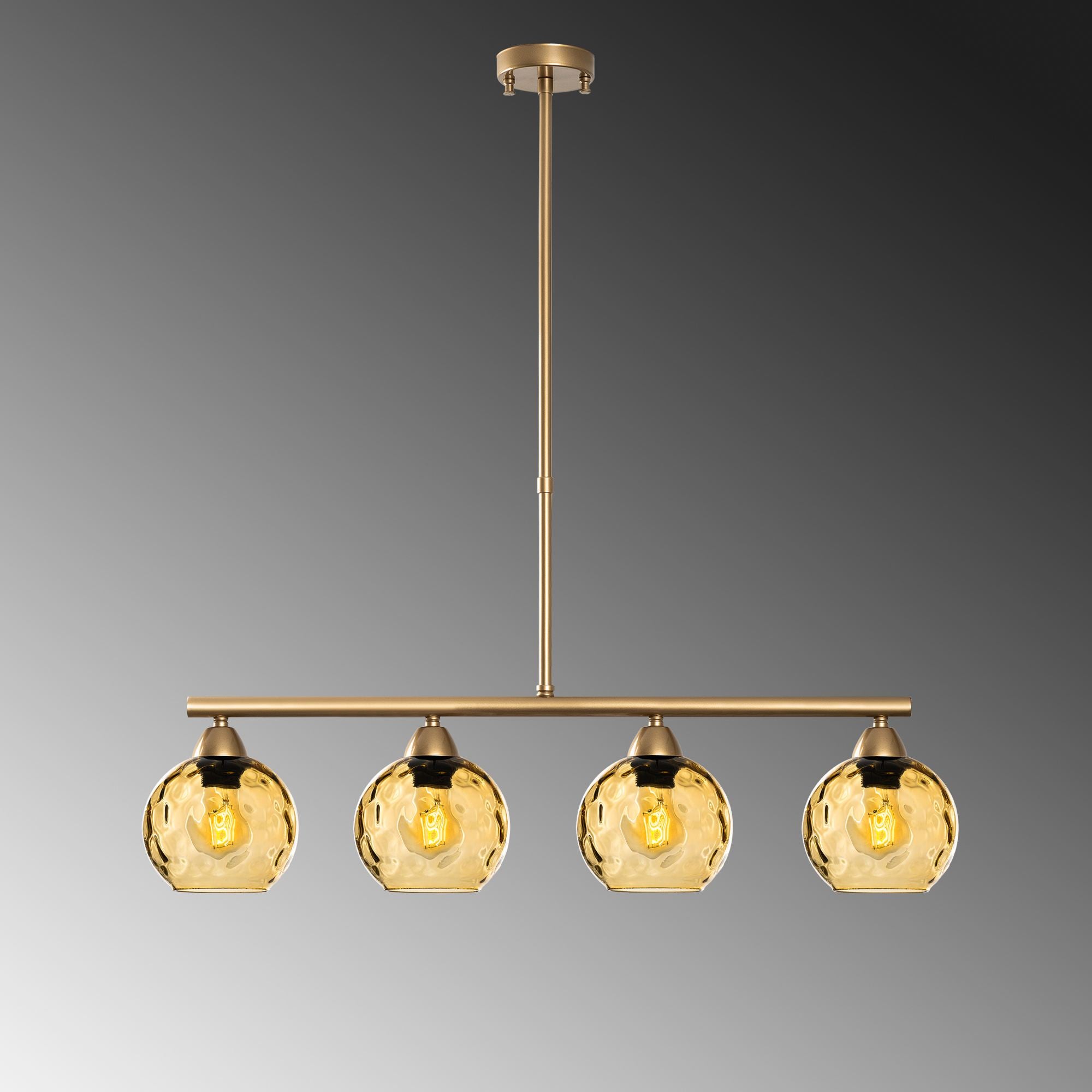 Candeeiro de Teto  - Benek - Amarelo
Ouro