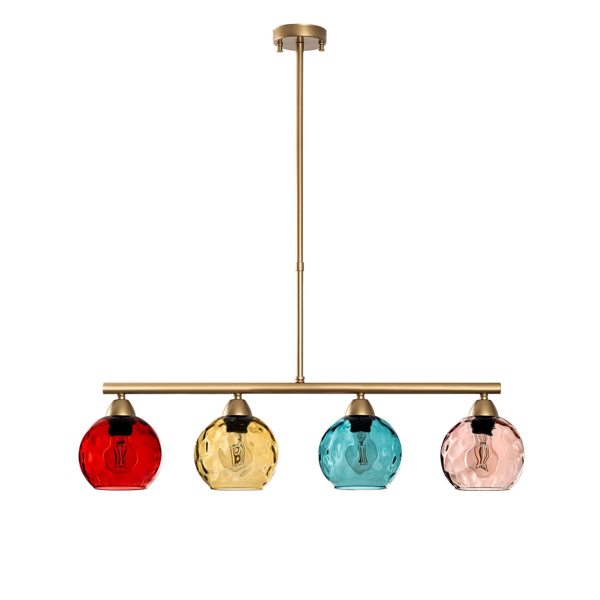 Candeeiro de Teto  - Benek - Multicolorido
Dourado