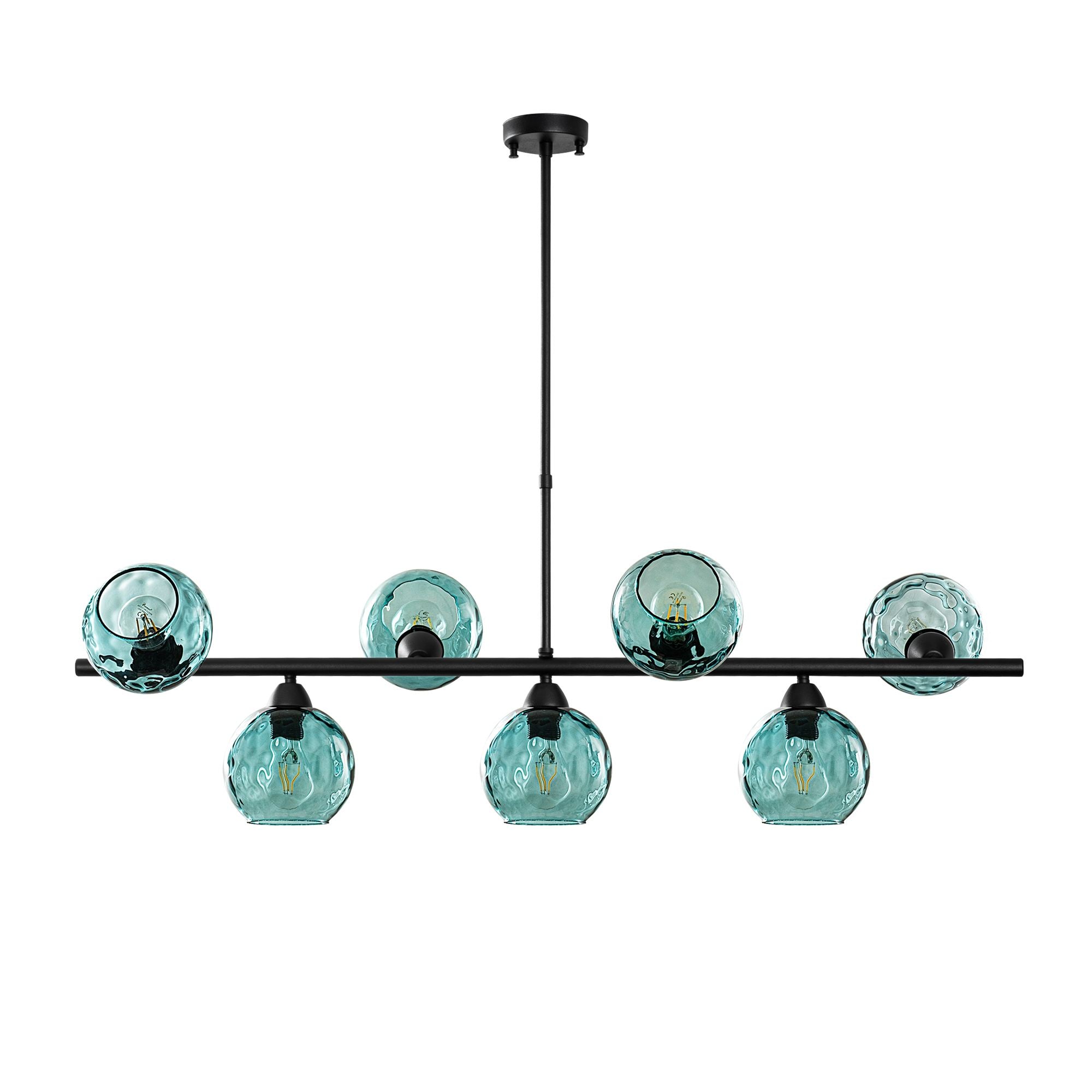 Candeeiro de Teto  - Benek - Azul
Preto