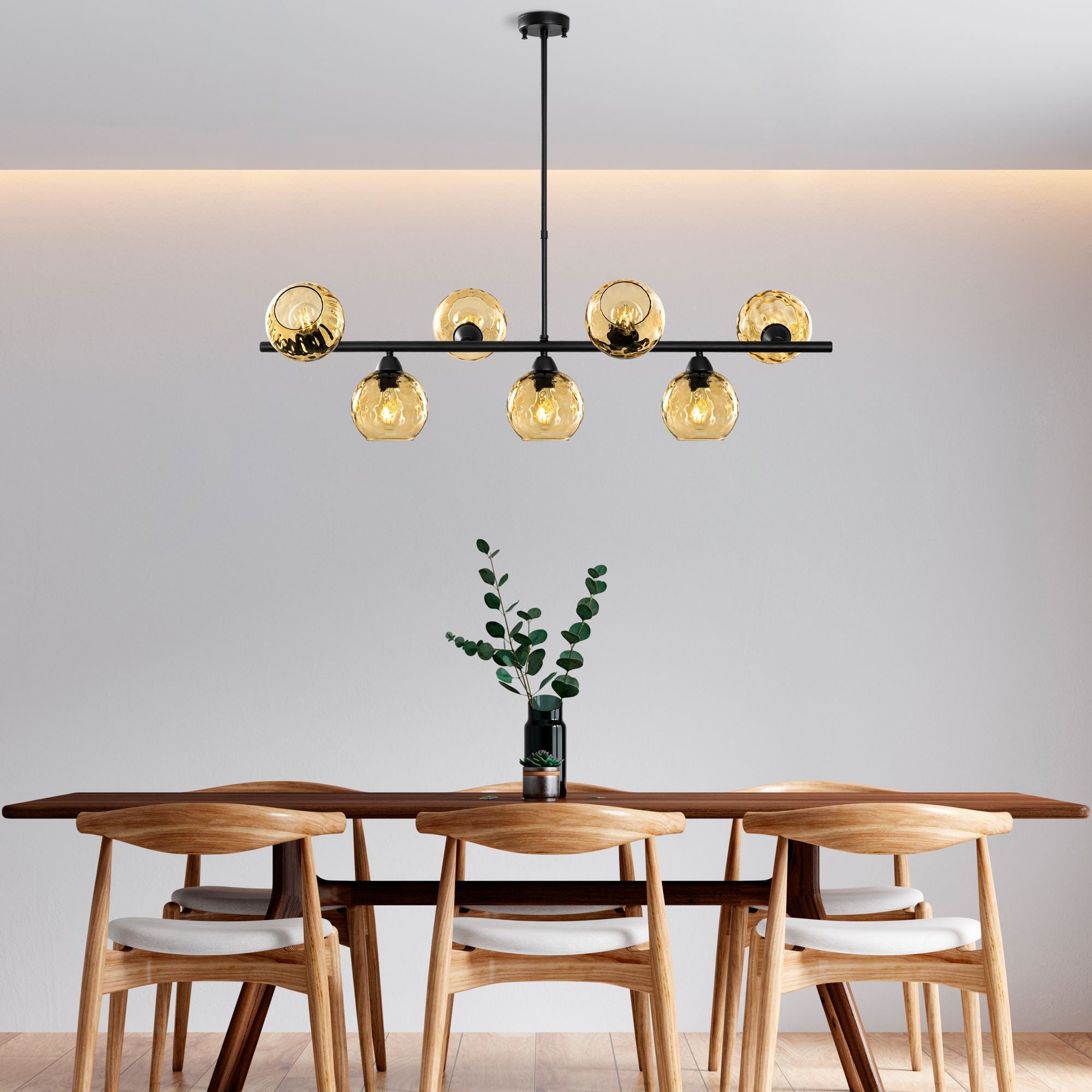 Candeeiro de Teto  - Benek - Amarelo
Preto