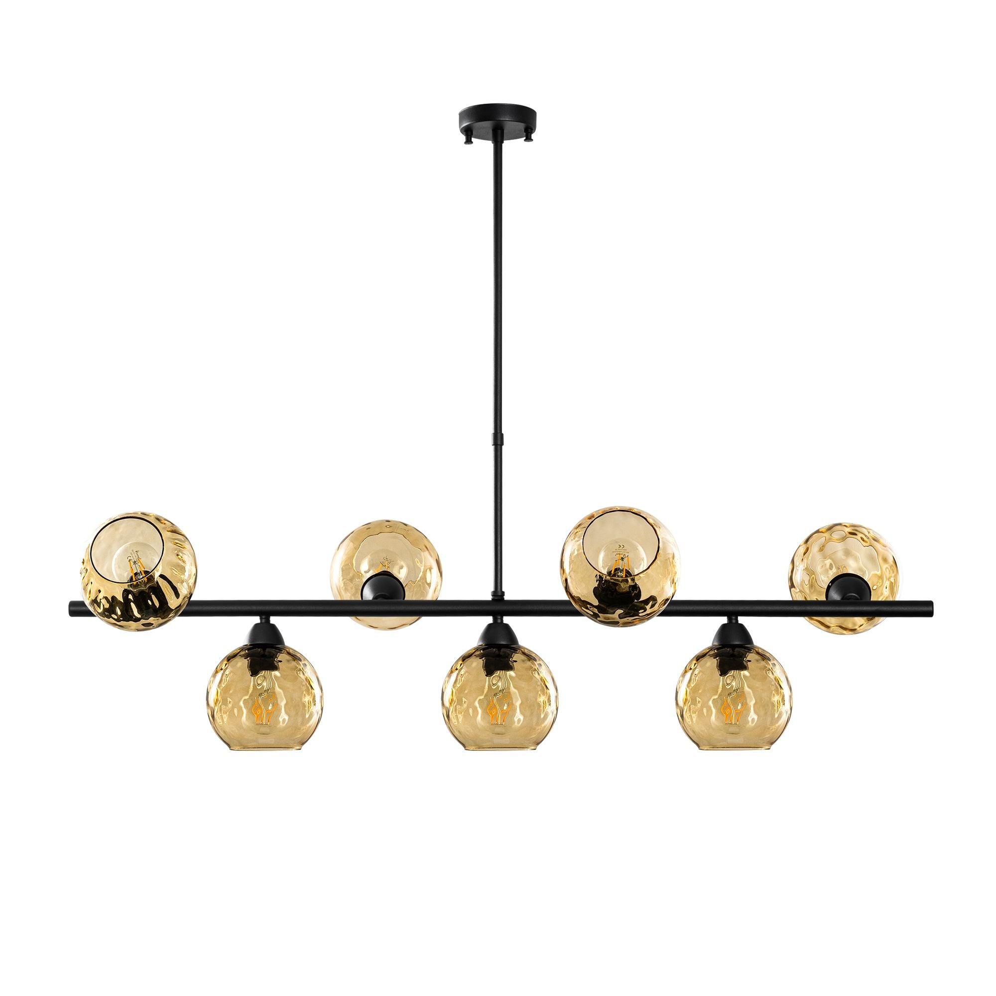 Candeeiro de Teto  - Benek - Amarelo
Preto