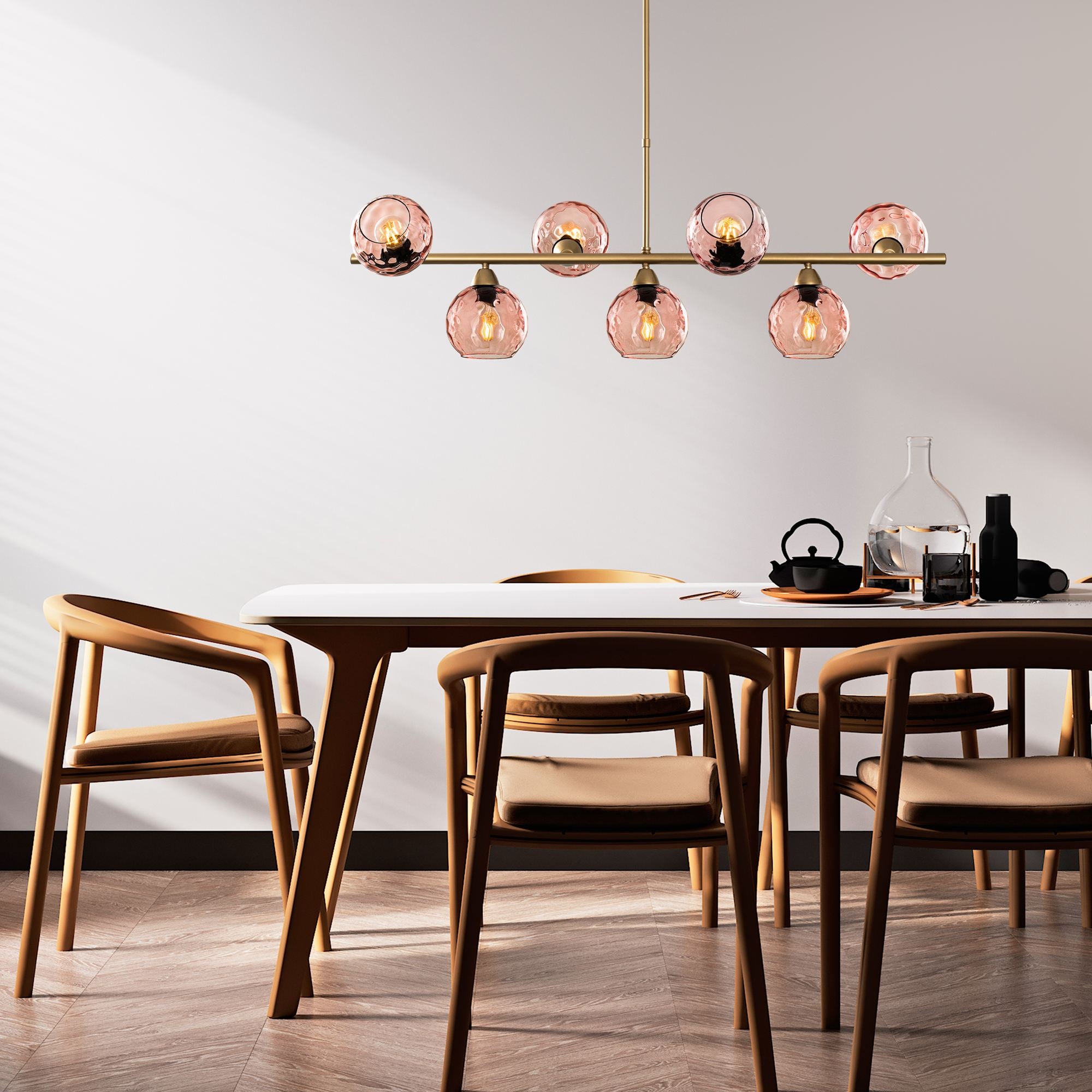Candeeiro de Teto  - Benek - Rosa
Ouro