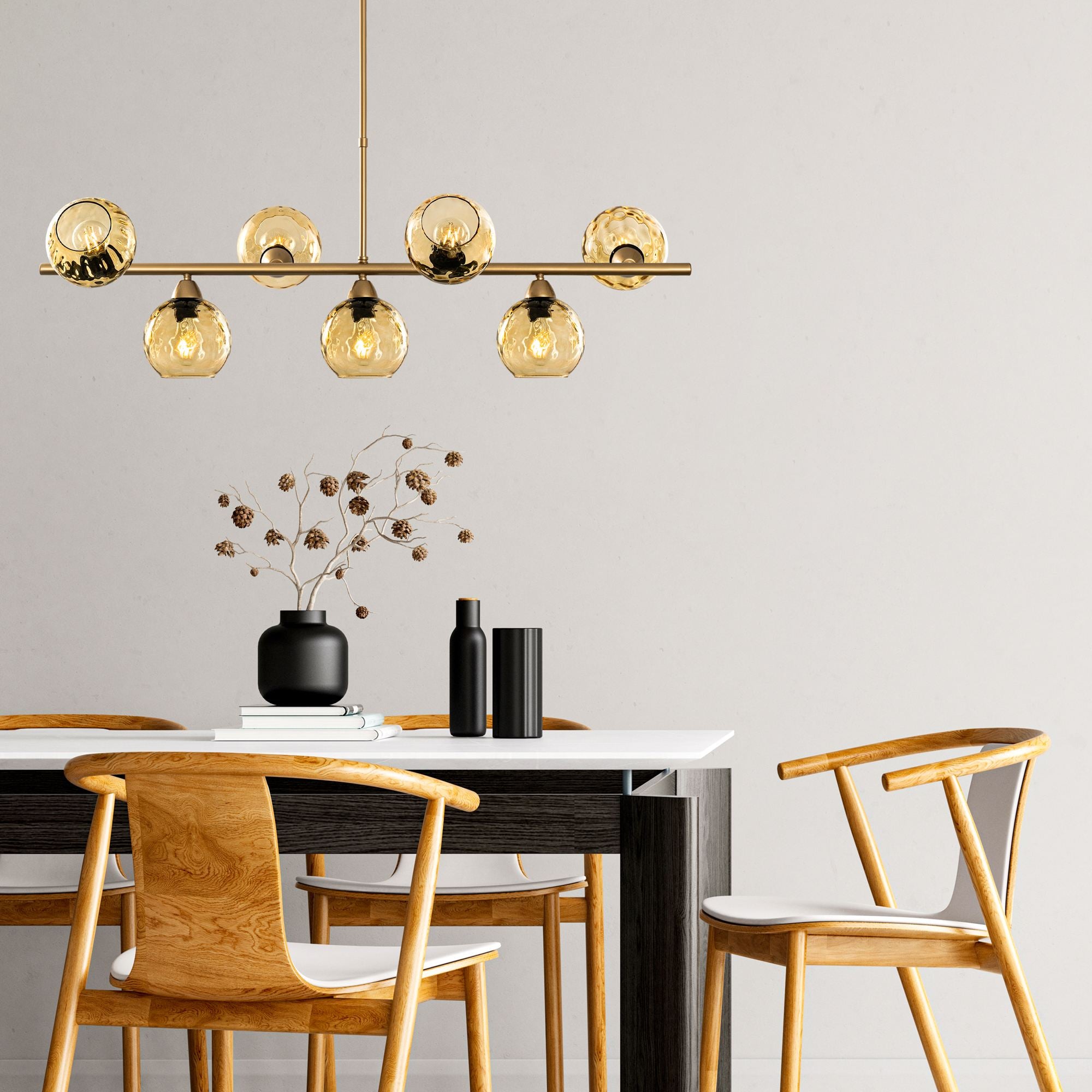 Candeeiro de Teto  - Benek - Ouro