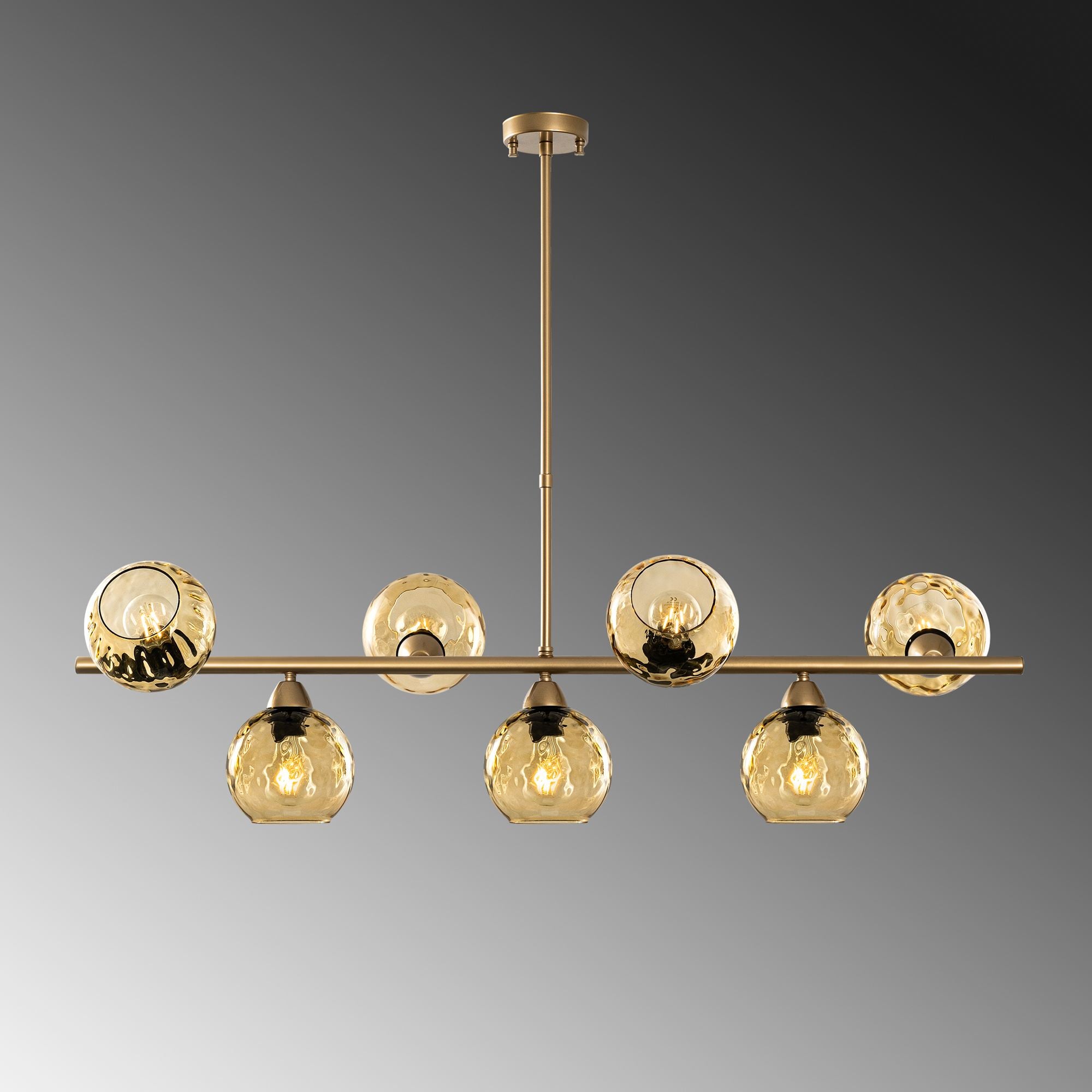 Candeeiro de Teto  - Benek - Ouro