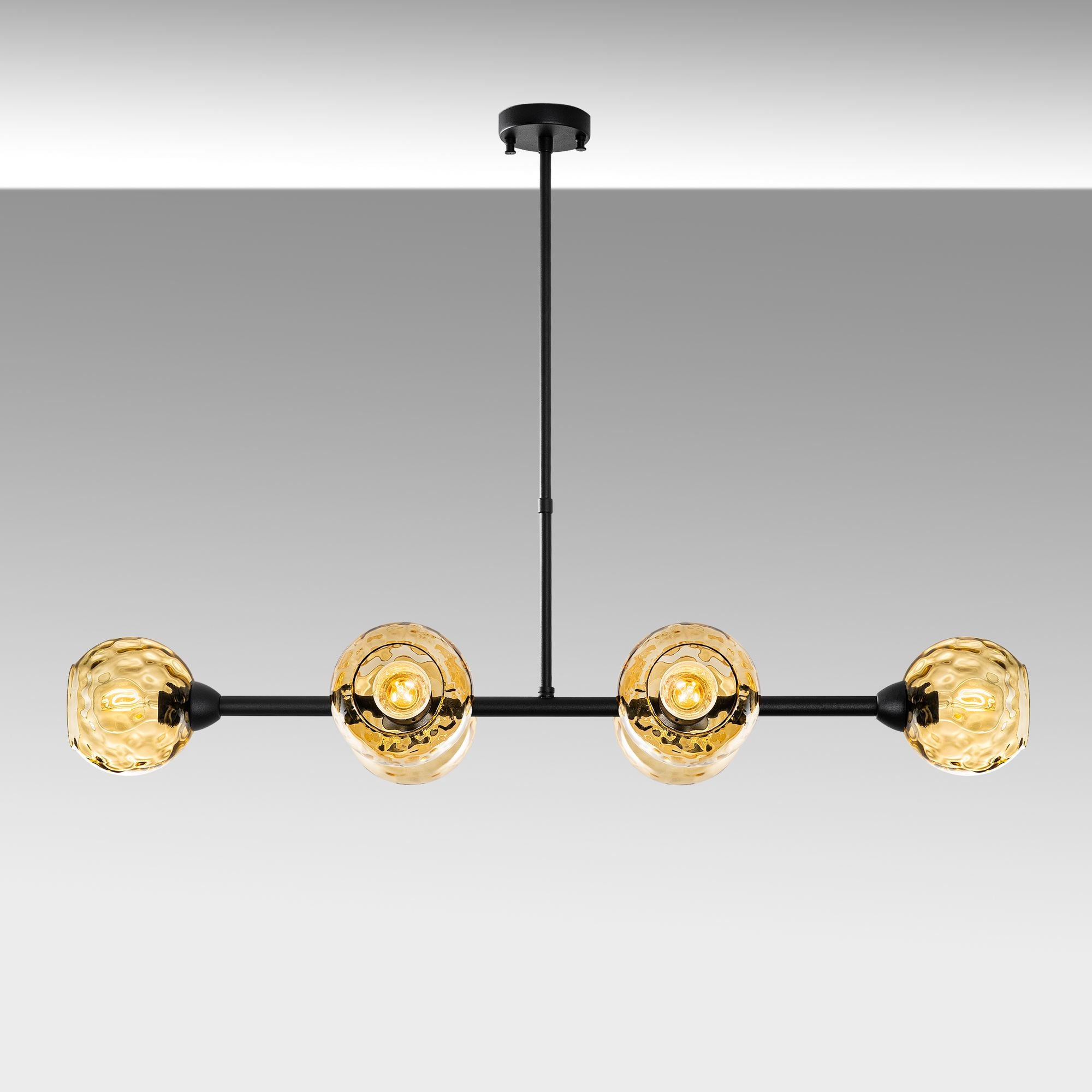 Candeeiro de Teto  - Benek - Amarelo
Preto