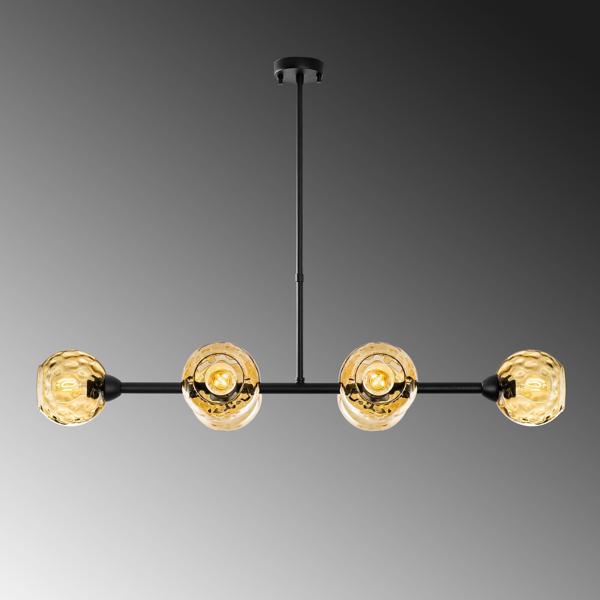 Candeeiro de Teto  - Benek - Amarelo
Preto