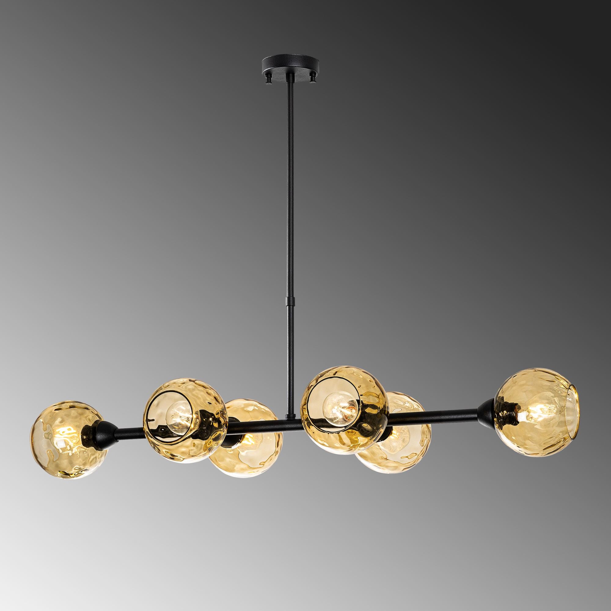 Candeeiro de Teto  - Benek - Amarelo
Preto