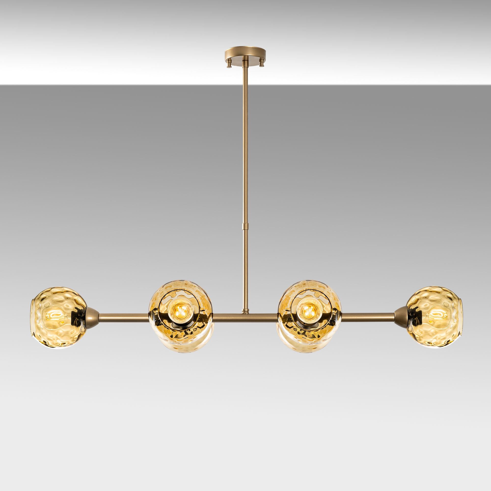 Candeeiro de Teto  - Benek - Amarelo
Ouro