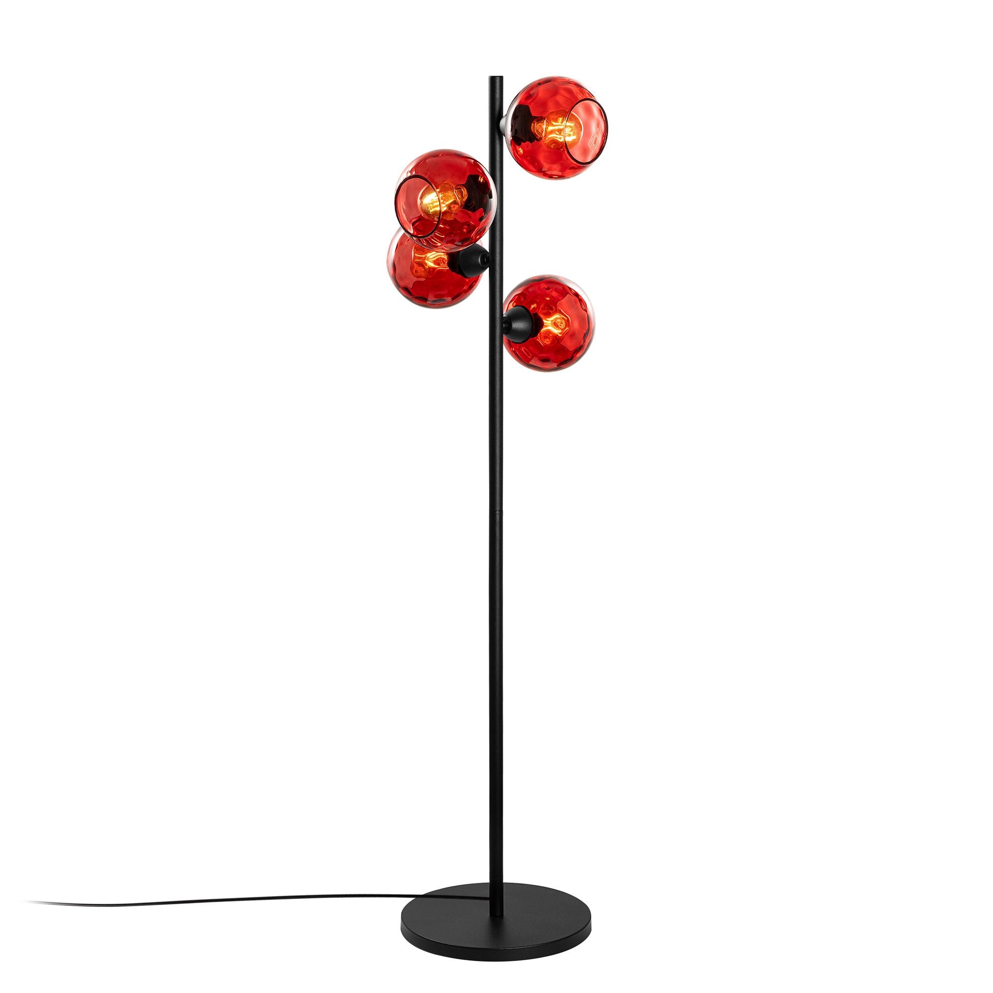 Candeeiro de Pé-Benek-Vermelho
Preto