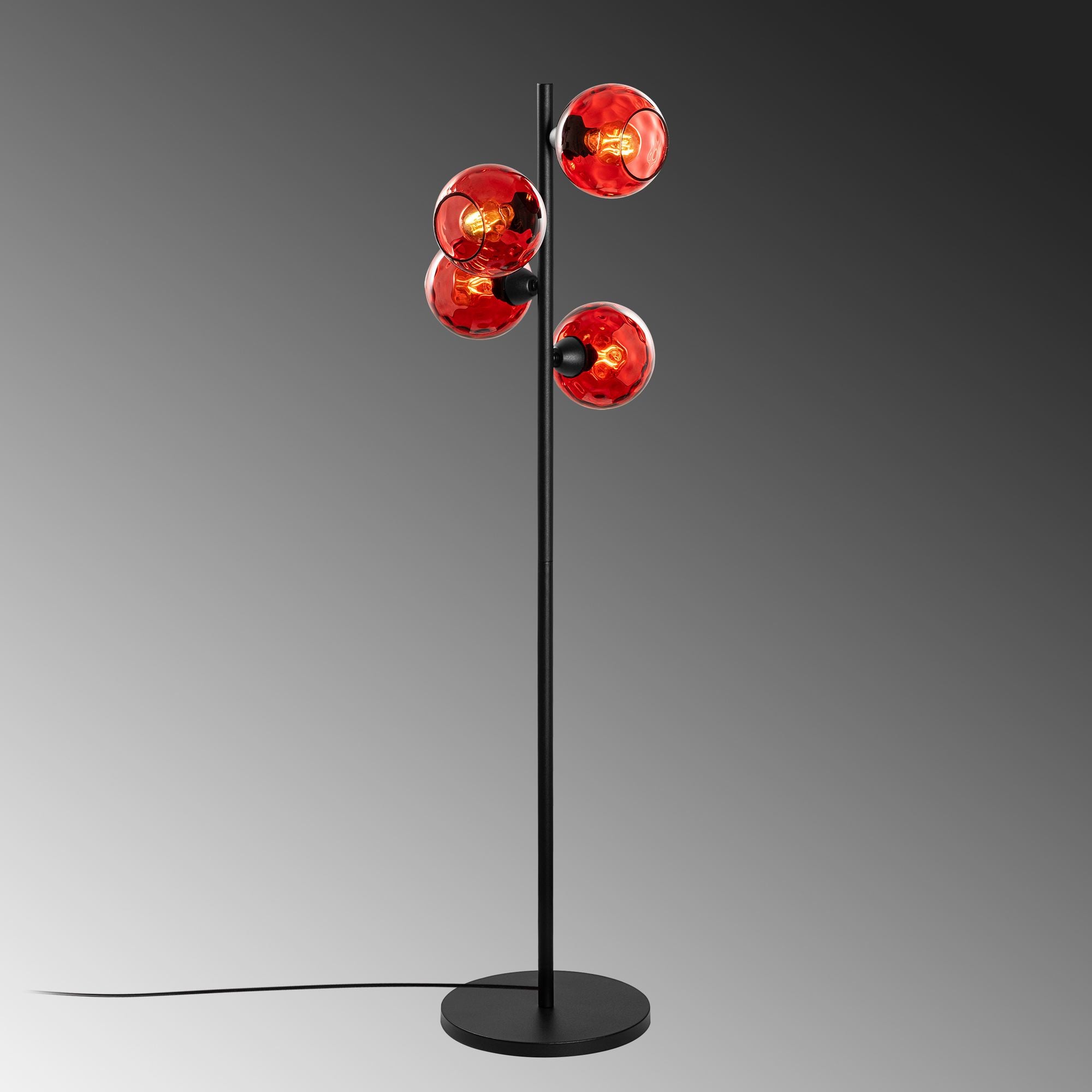 Candeeiro de Pé-Benek-Vermelho
Preto