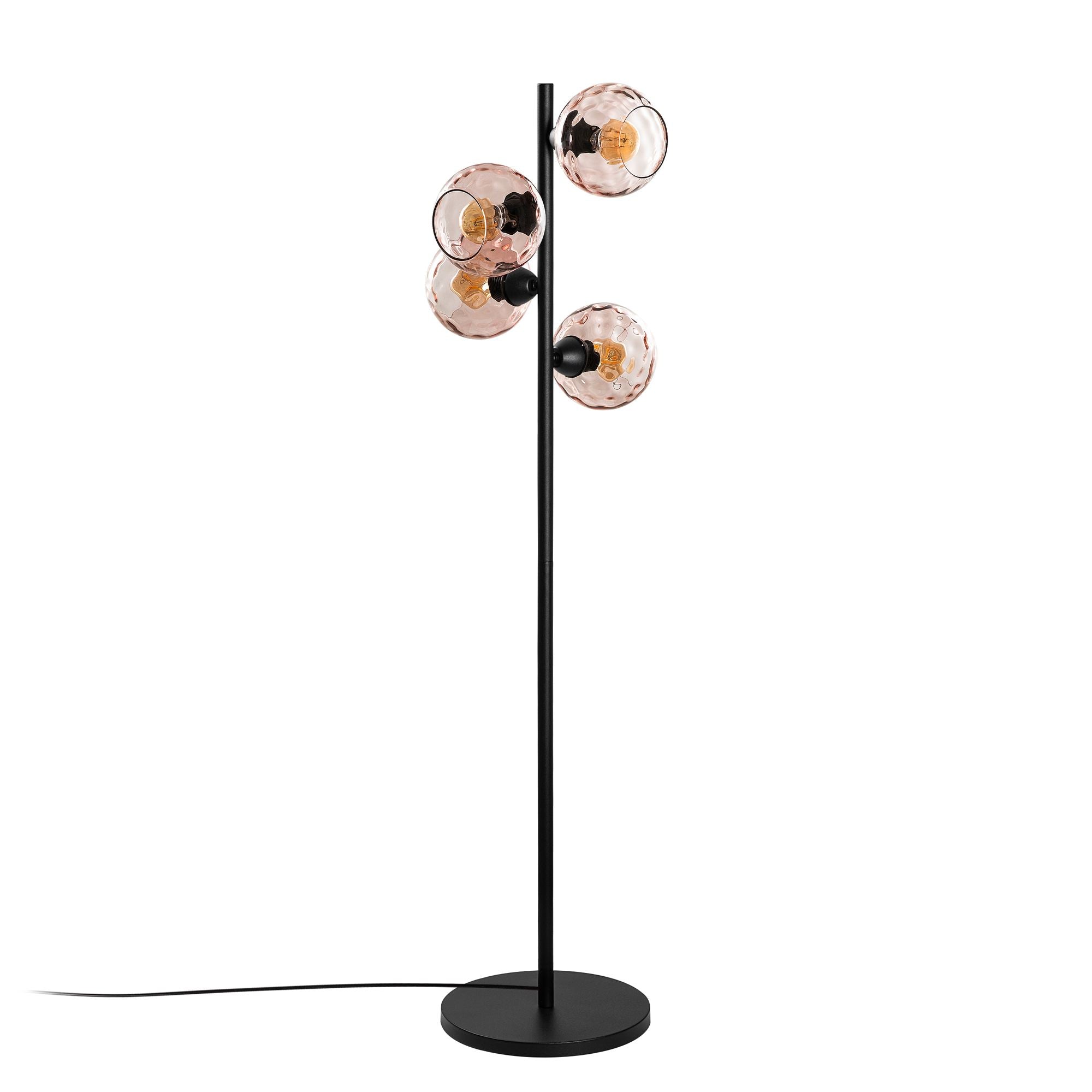 Candeeiro de Pé-Benek-Rosa
Preto
