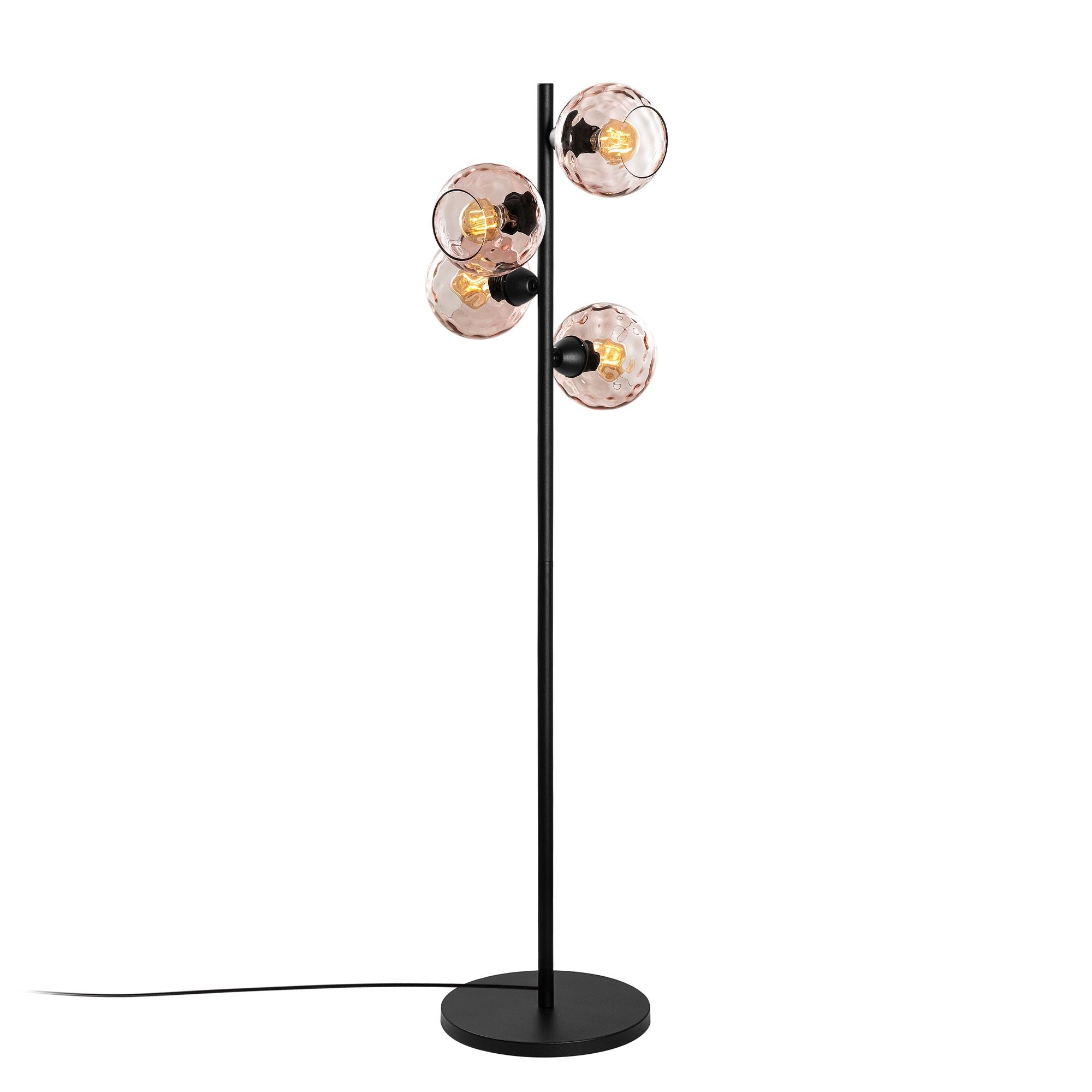 Candeeiro de Pé-Benek-Rosa
Preto