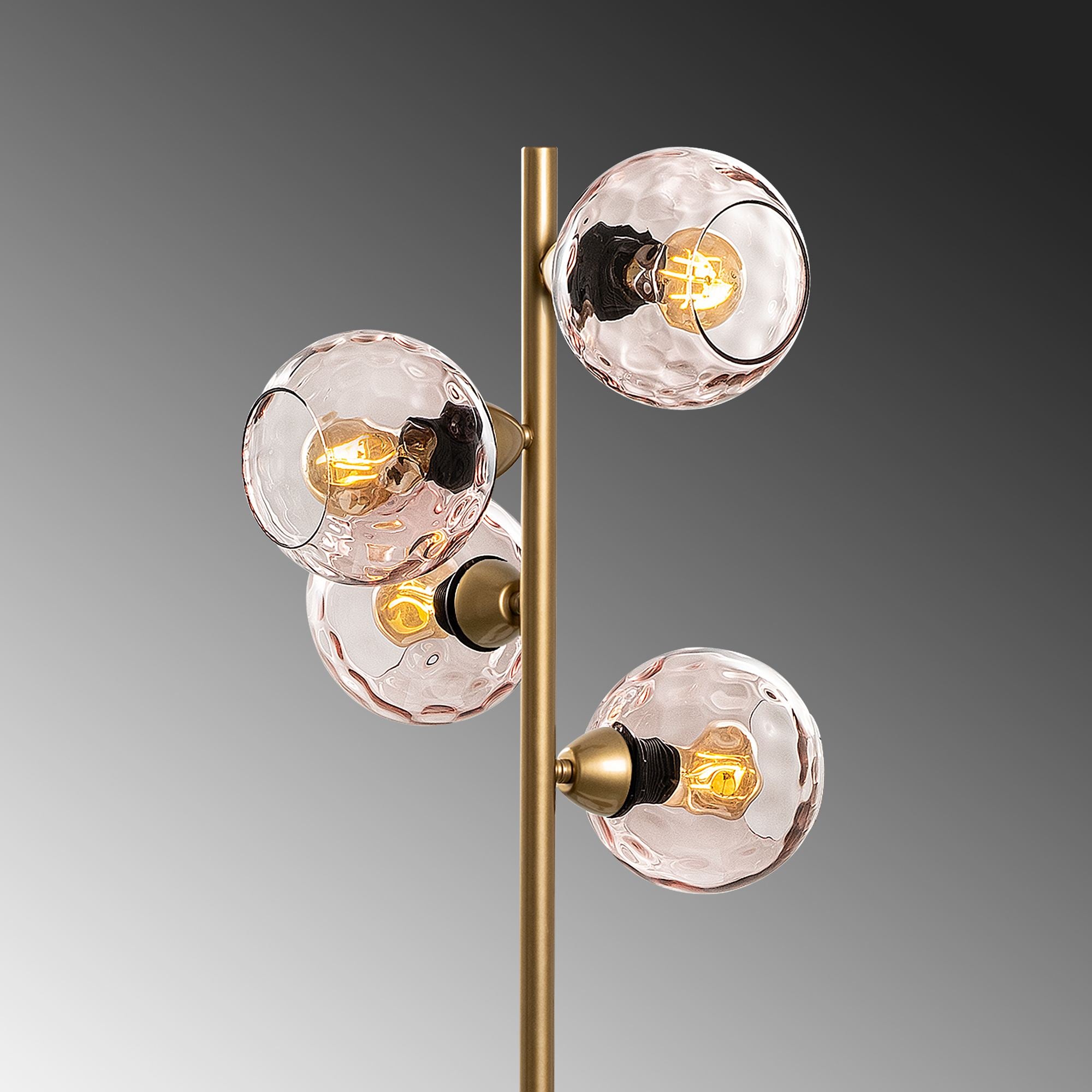 Candeeiro de Pé-Benek-Rosa
Ouro