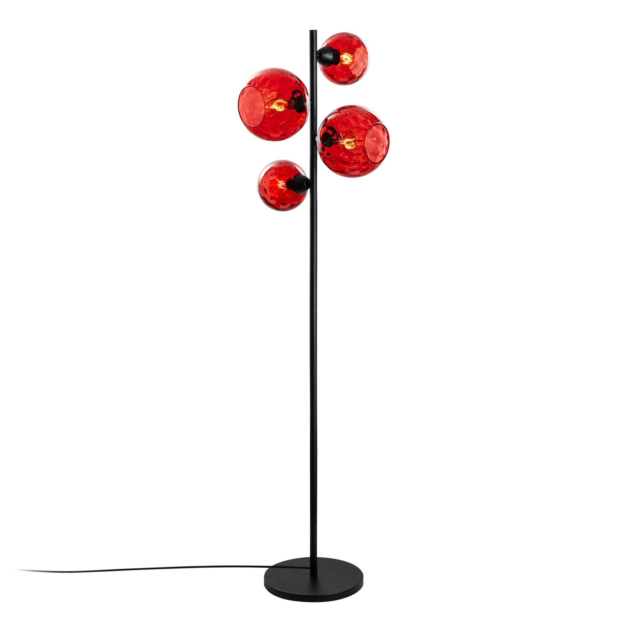 Candeeiro de Pé-Benek-Vermelho
Preto