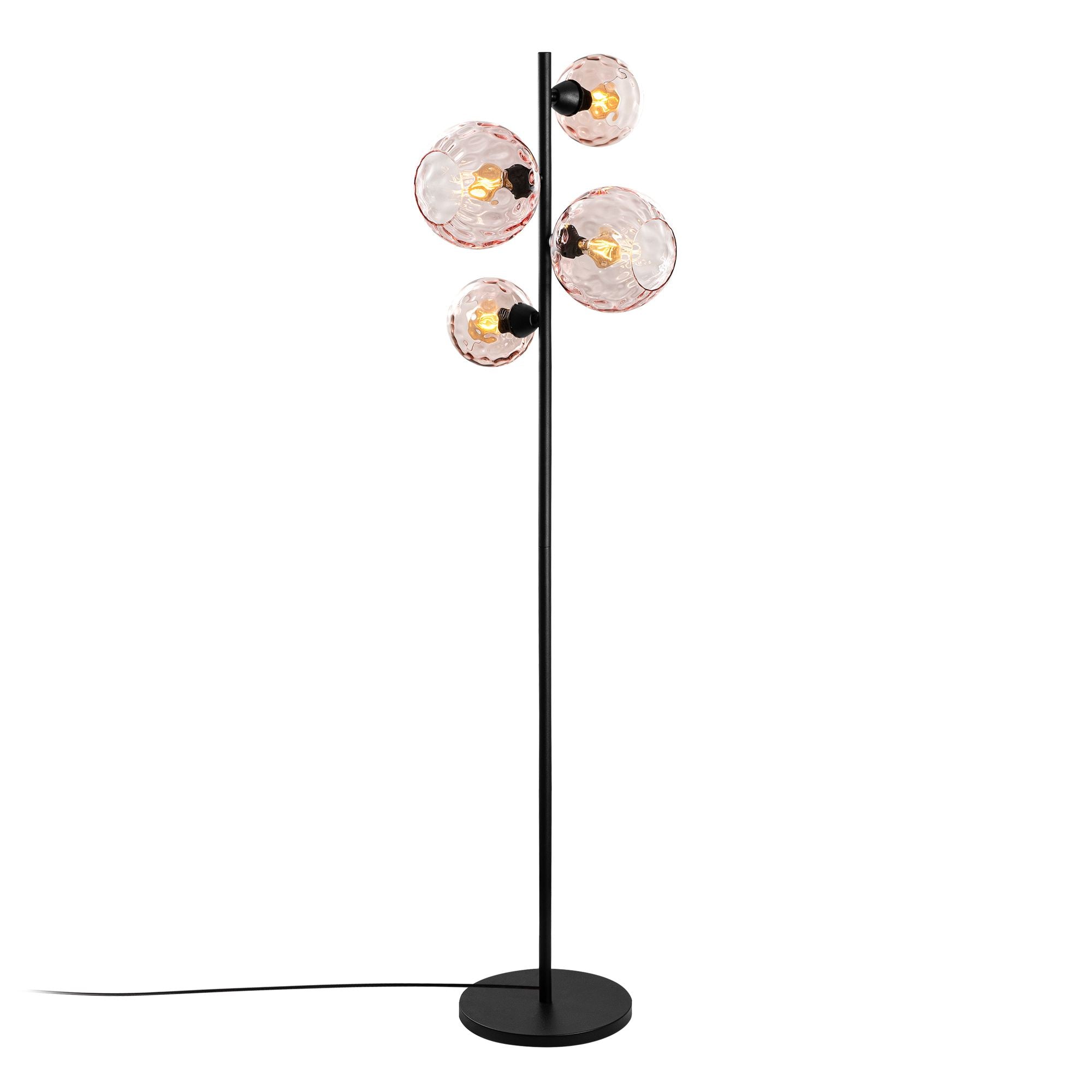 Candeeiro de Pé-Benek-Rosa
Preto