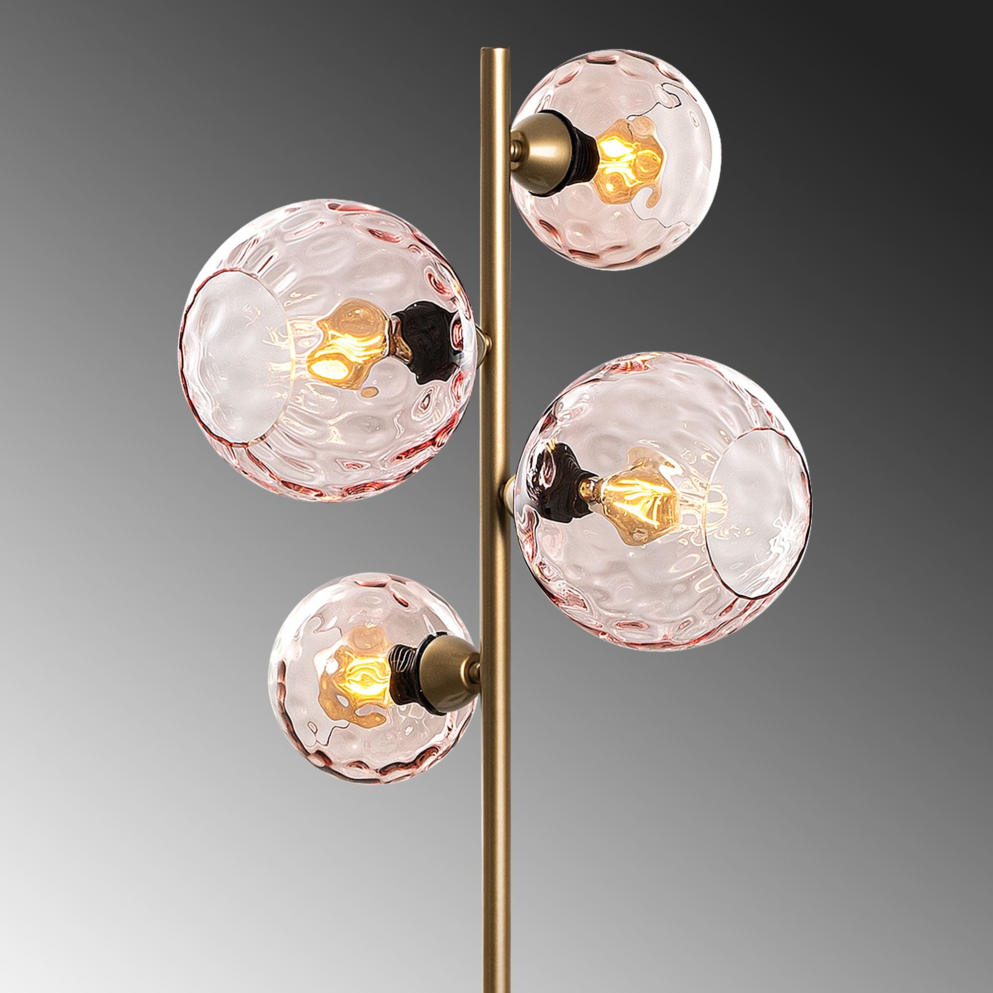 Candeeiro de Pé-Benek-Rosa
Ouro