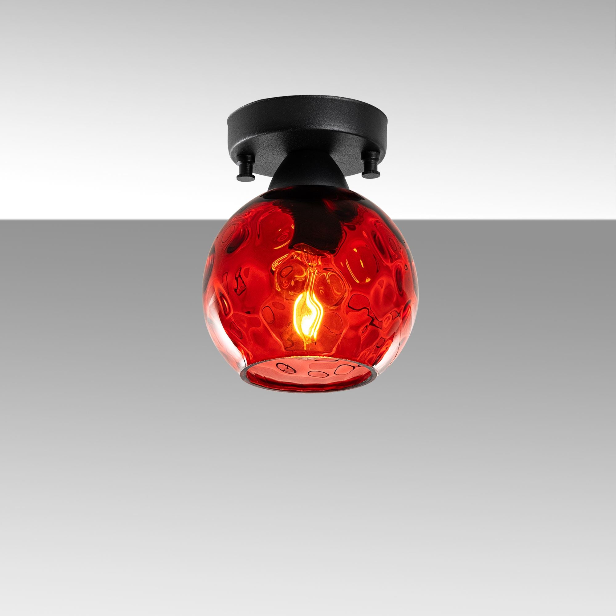 Candeeiro de Teto  - Benek - Vermelho
Preto