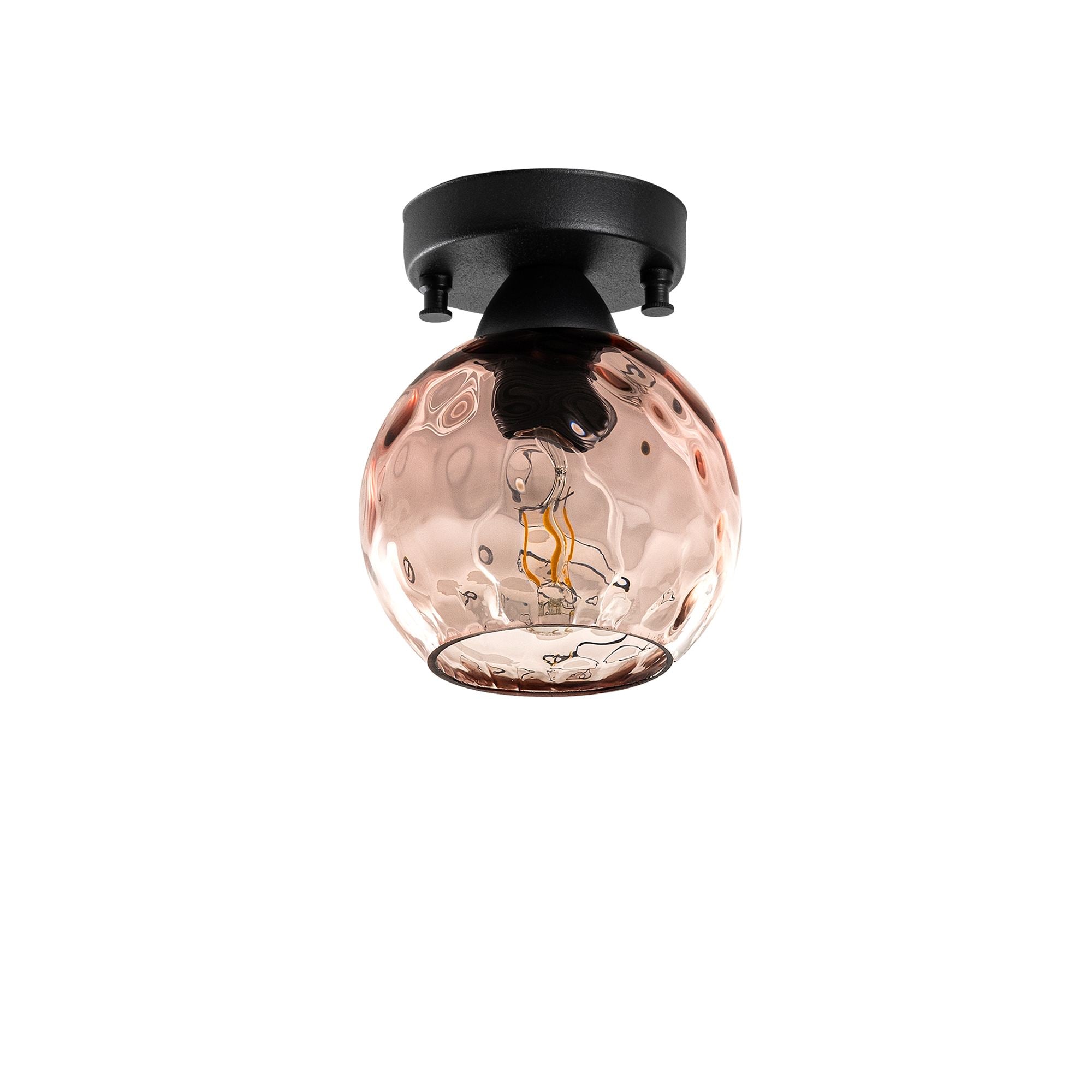 Candeeiro de Teto  - Benek - Rosa
Preto