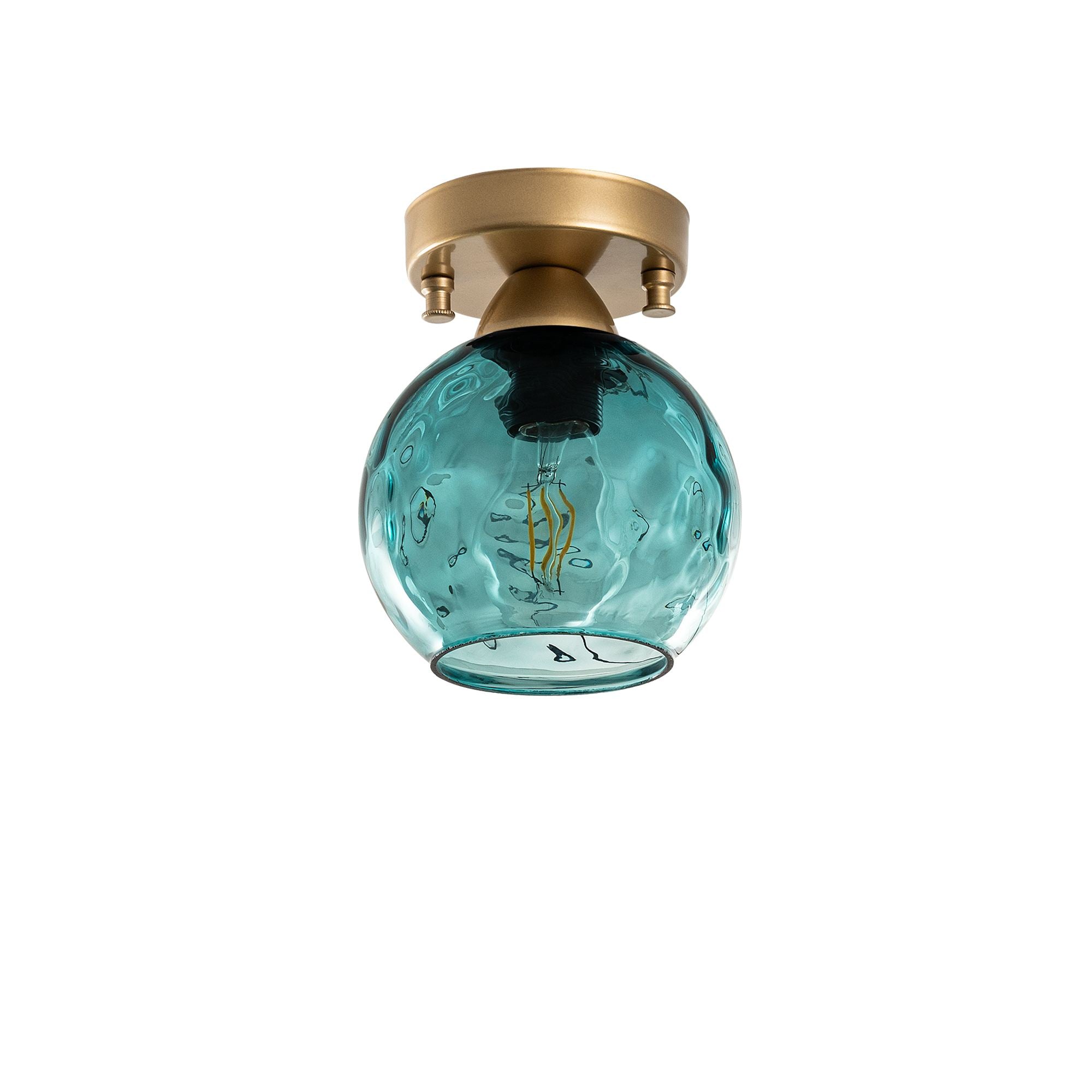 Candeeiro de Teto  - Benek - Azul
Preto