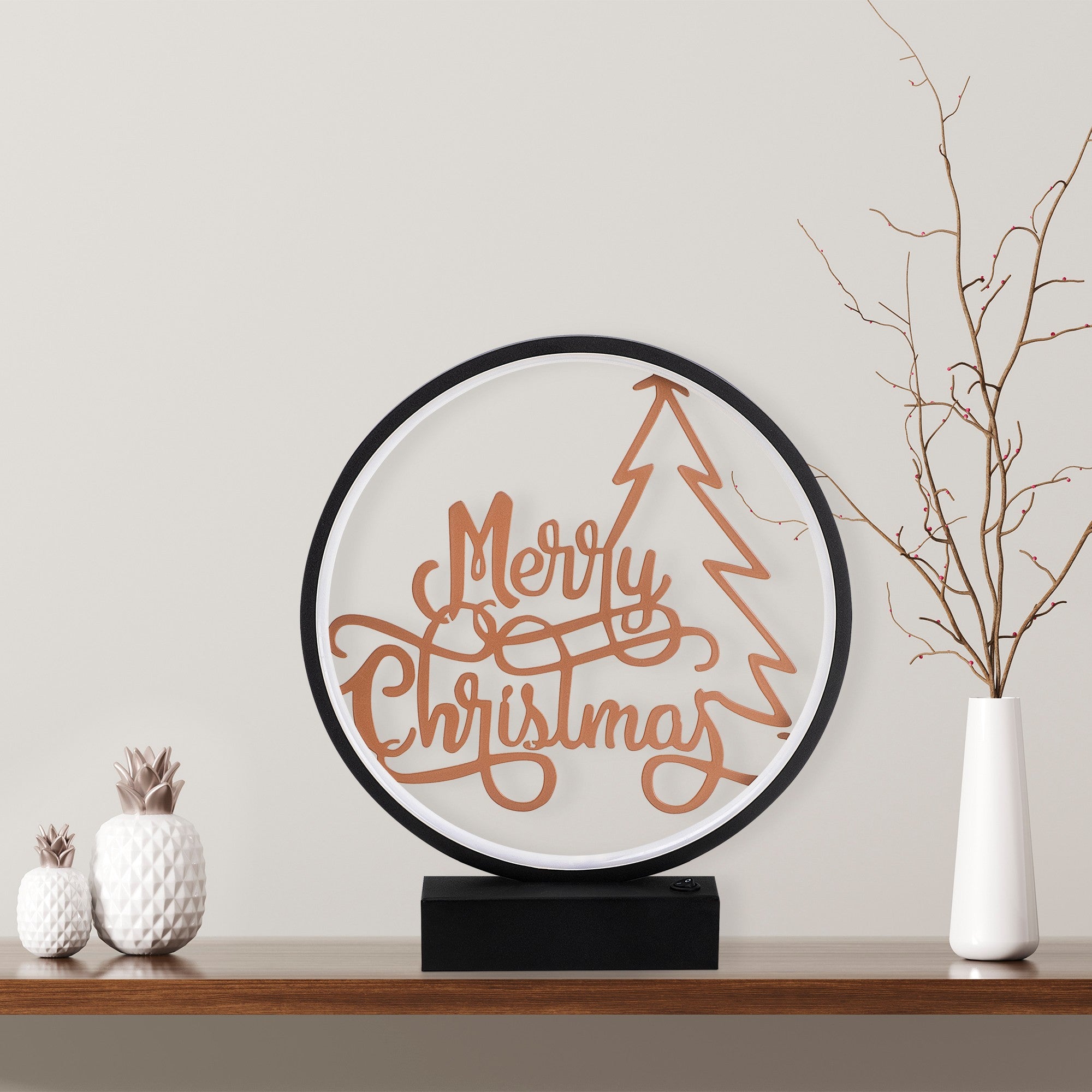 Candeeiro de mesa-XMAS2-Preto
Cobre