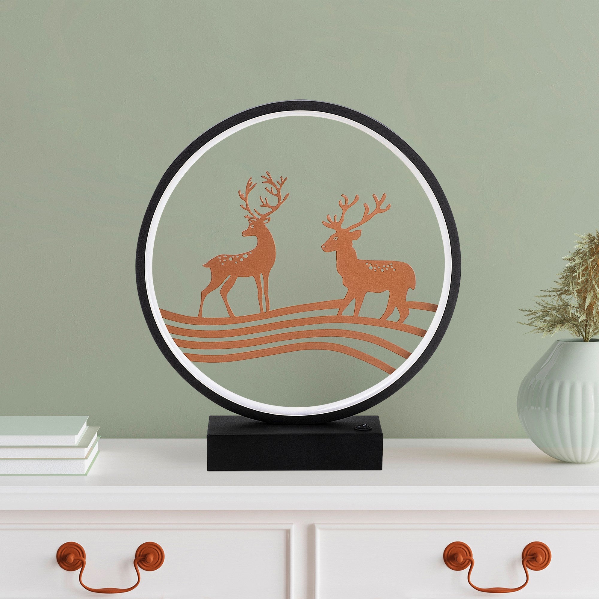 Candeeiro de mesa-XMAS6-Preto
Cobre